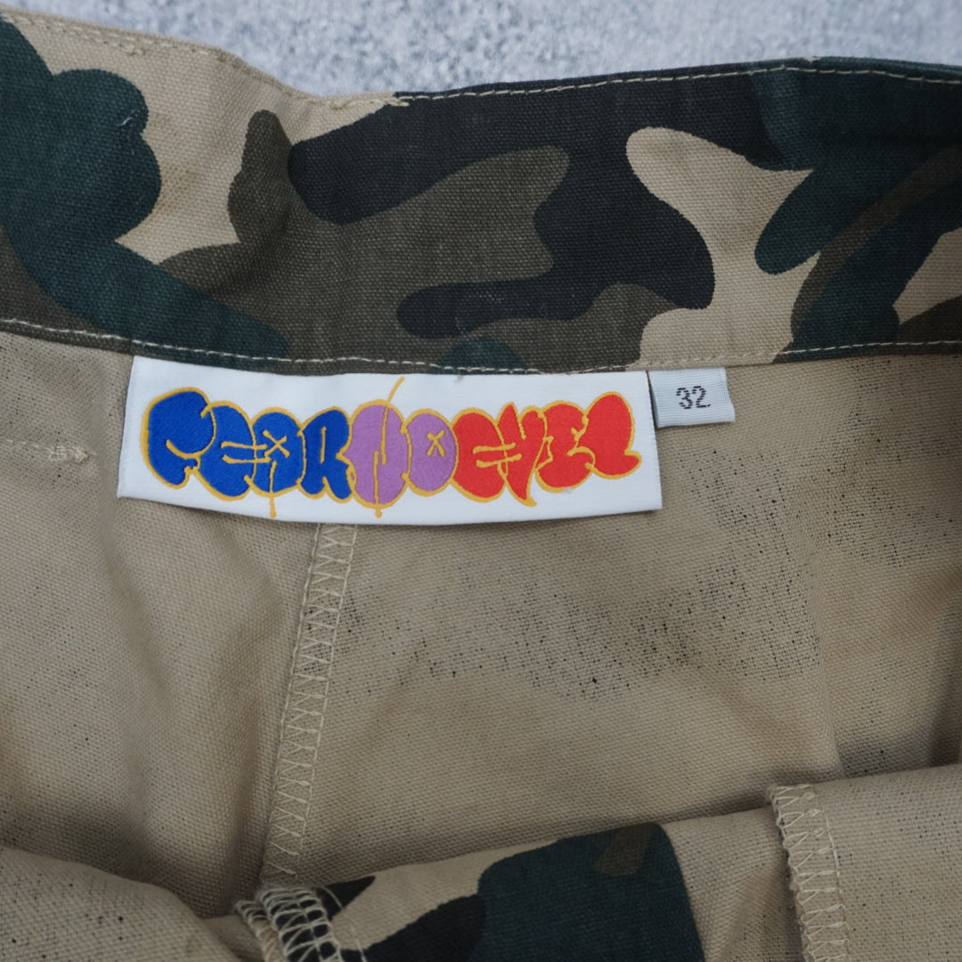 Fear No Evil Cargo Shorts