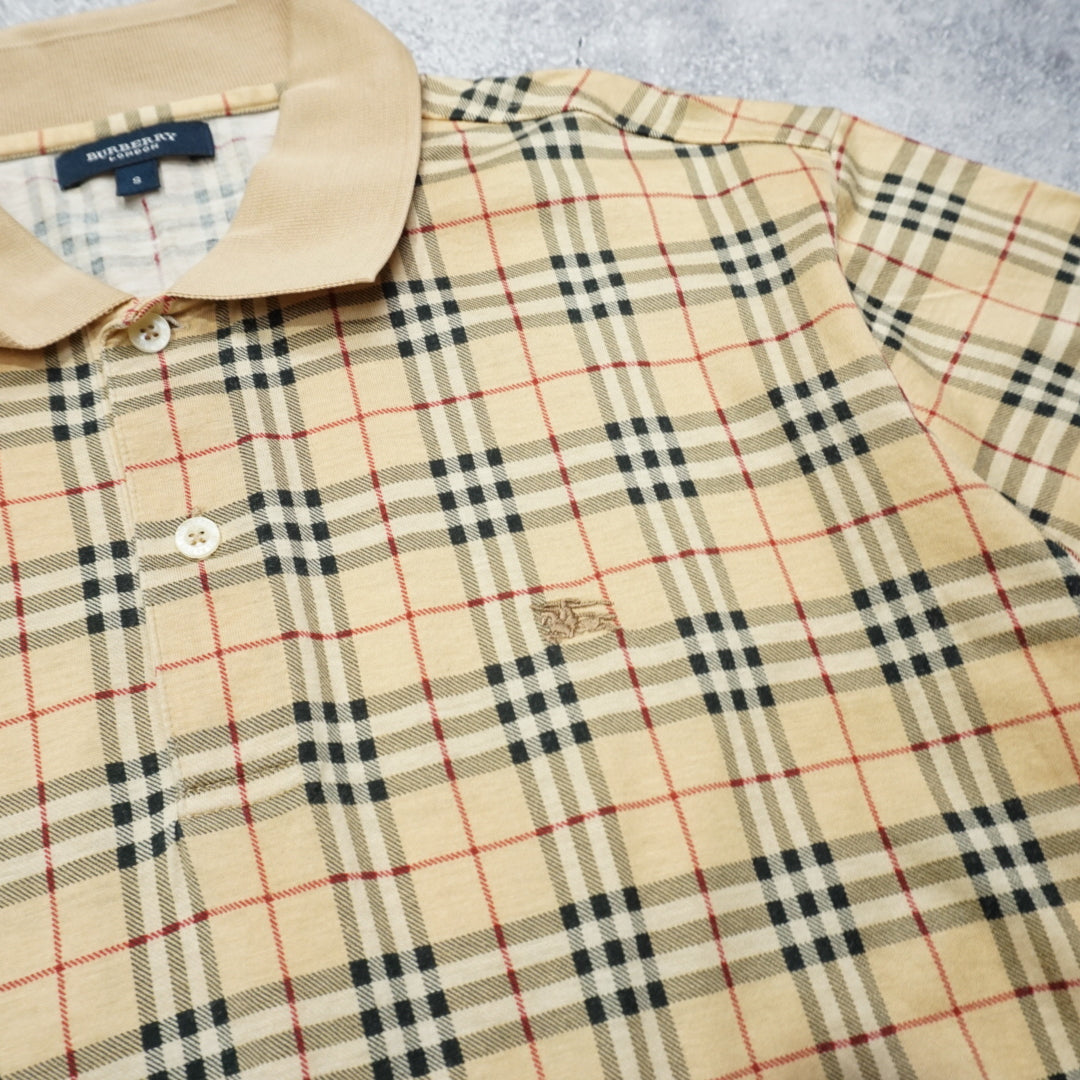 2000s Burberry Nova Check Polo