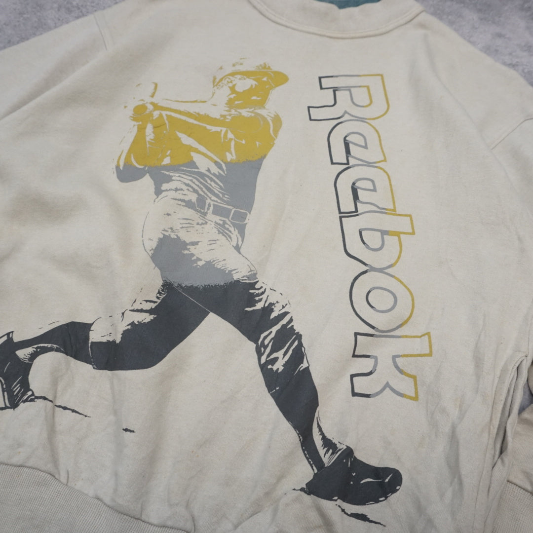 90s Reebok Vintage Graphic Crewneck