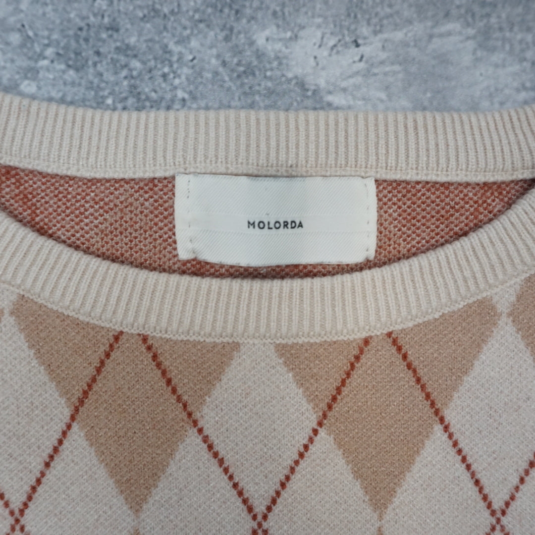Molorda Argyle Patterned Knit