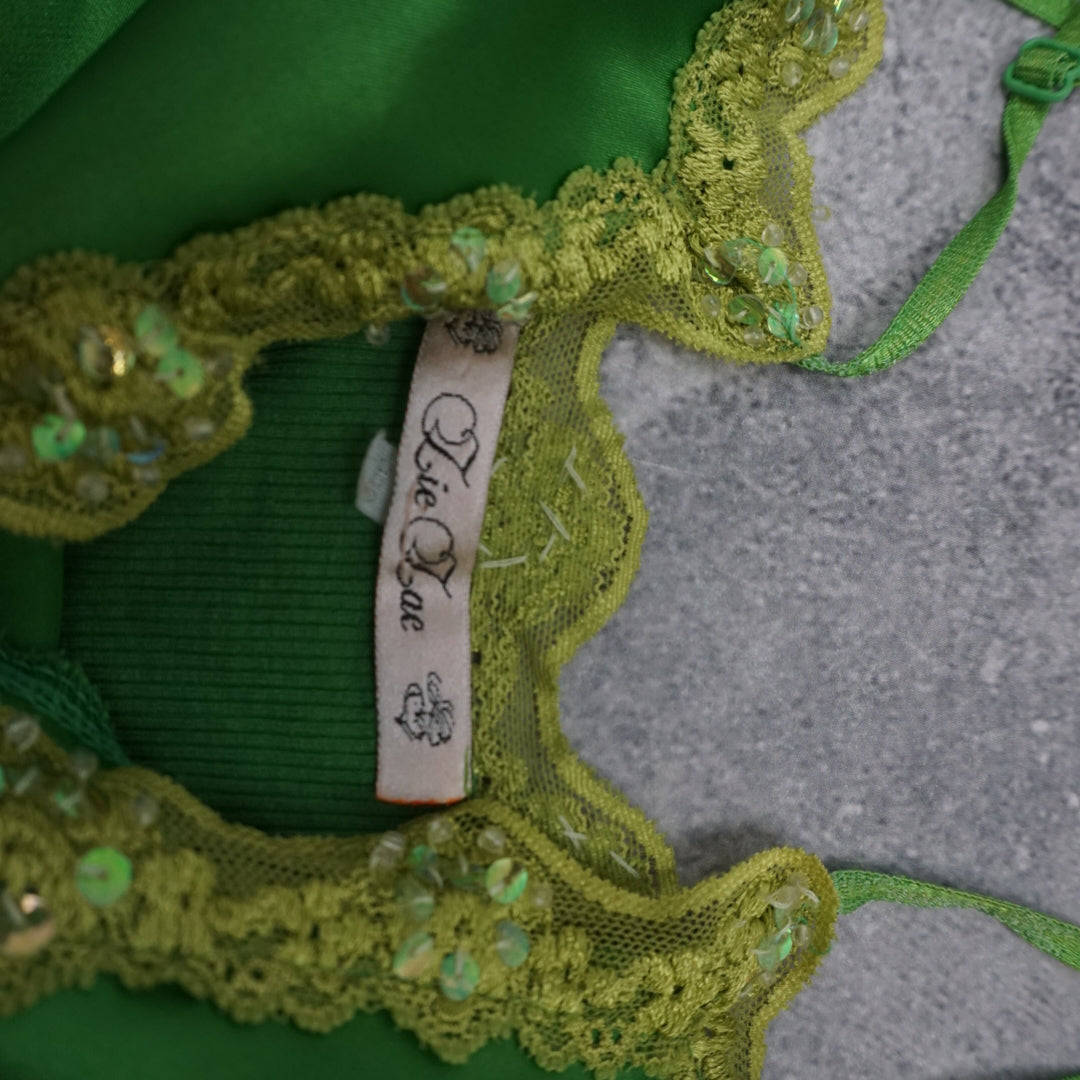 2000s Tie Tae Sequin Cami