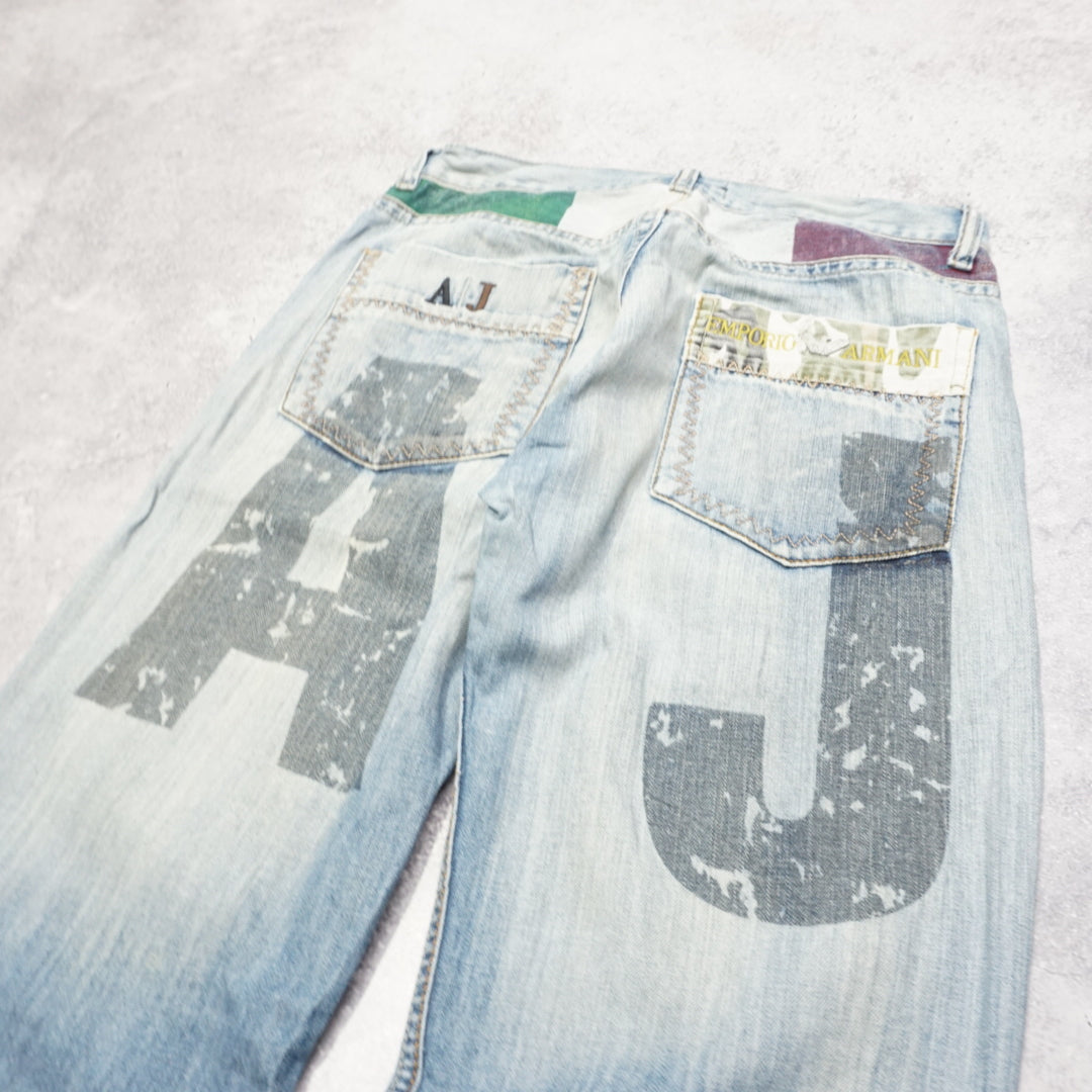 2000s Armani Jeans Bootleg Jeans