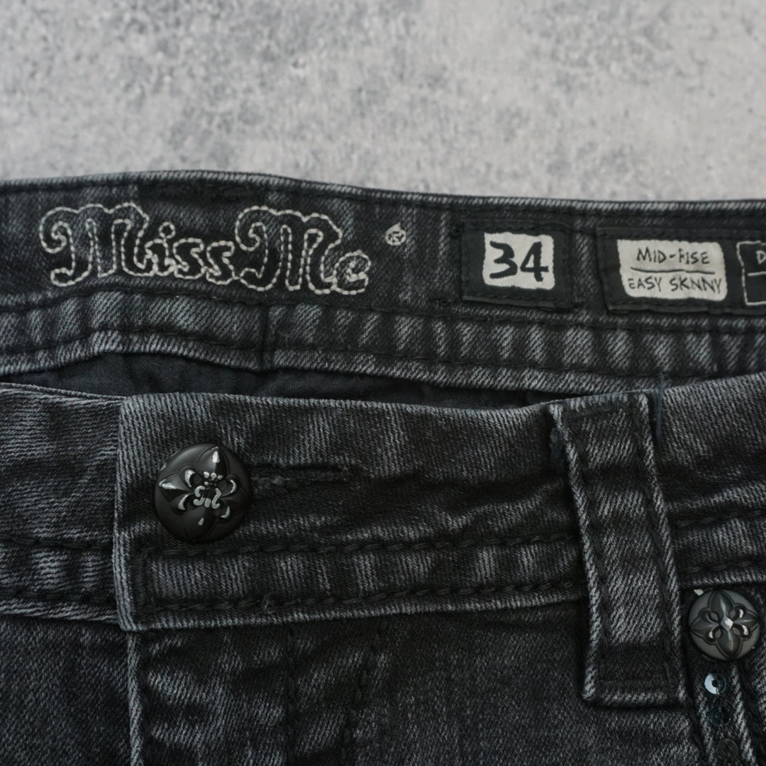 Miss Me Easy Skinny Shorts