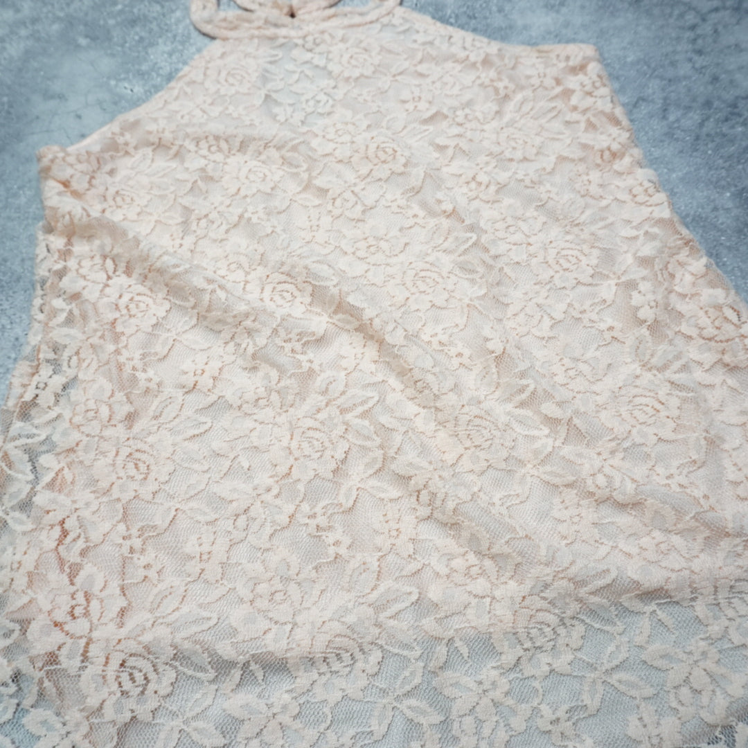 Lace Halterneck Top