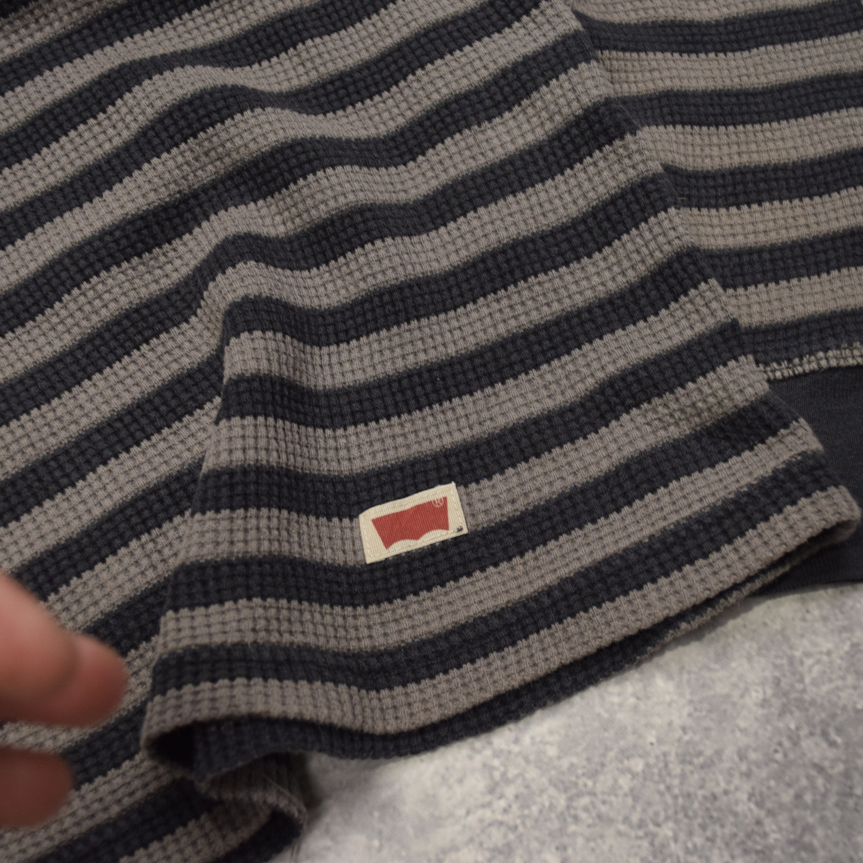 2000s Levi's Striped Henley T-Shirt