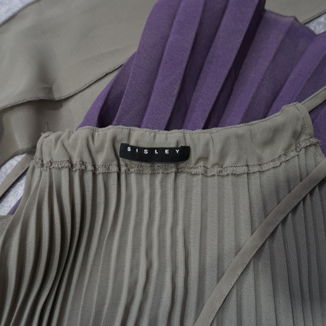 Sisley Pleated Ombré Top