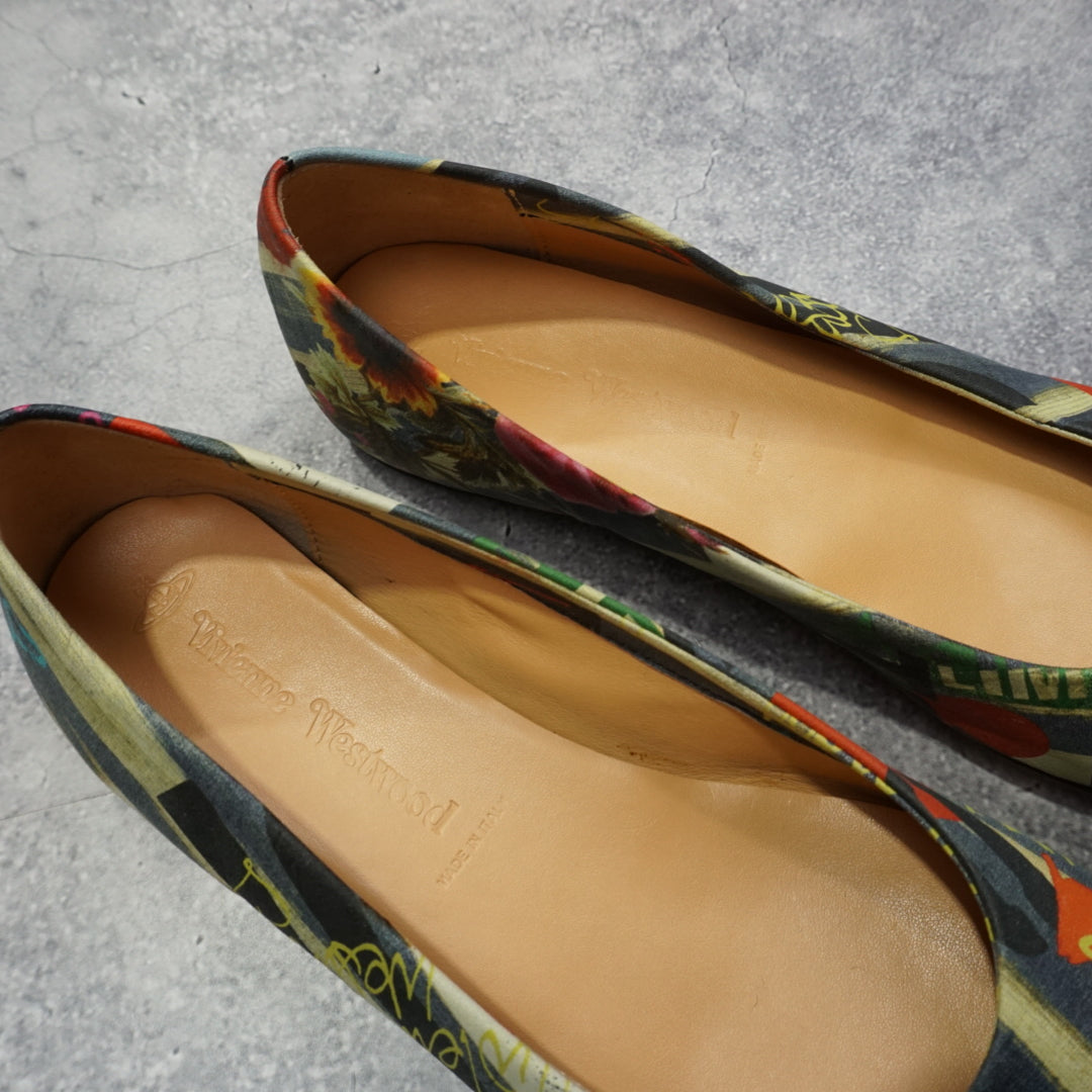 Vivienne Westwood Patterned Flats Shoes