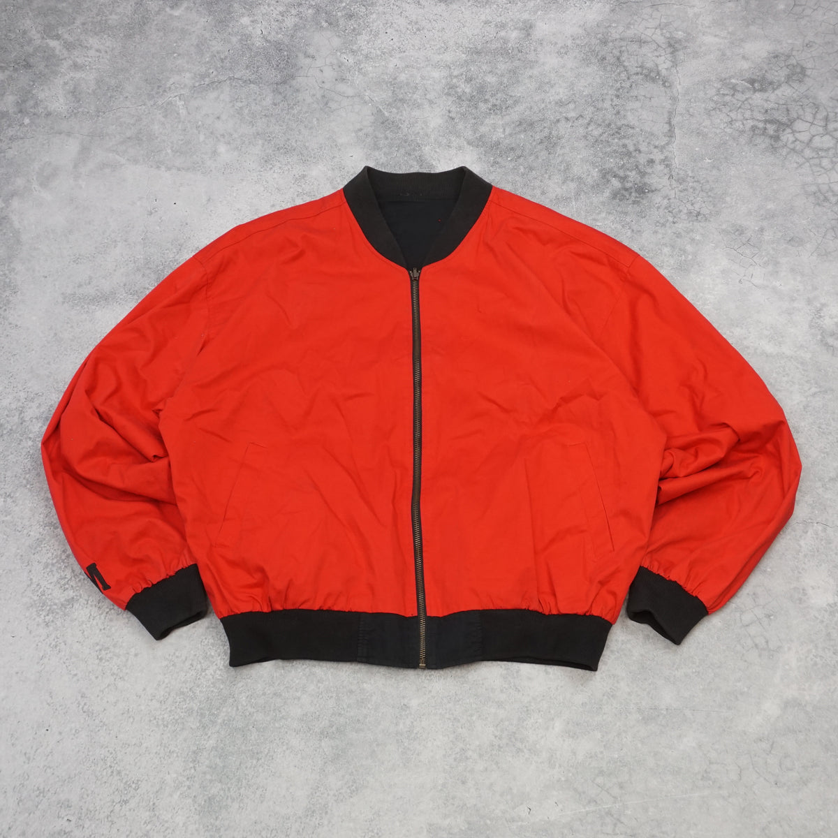 90s Marlboro Reversible Bomber Embroidered Jacket