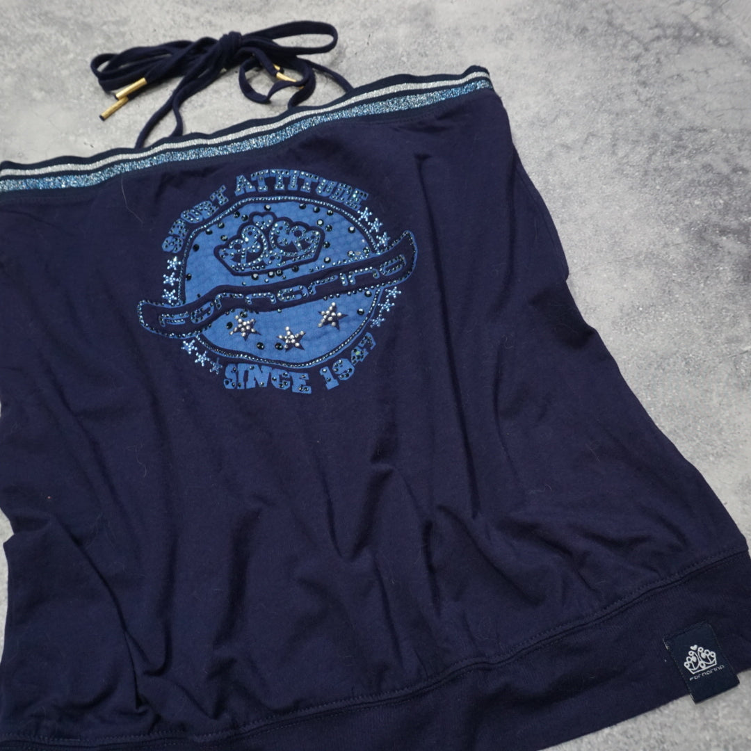 2000s Fornarina Graphic Top