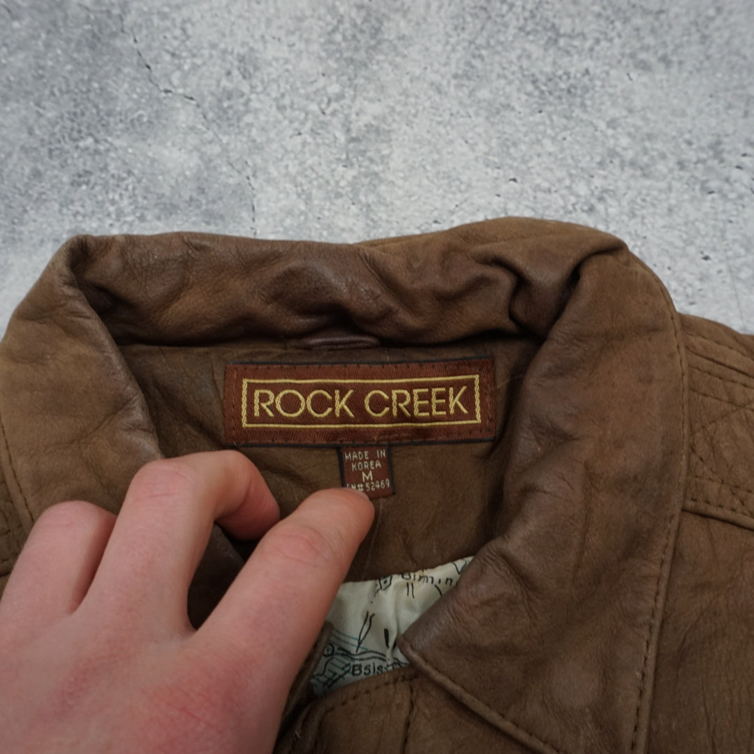 90s Rock Creek Leather Jacket