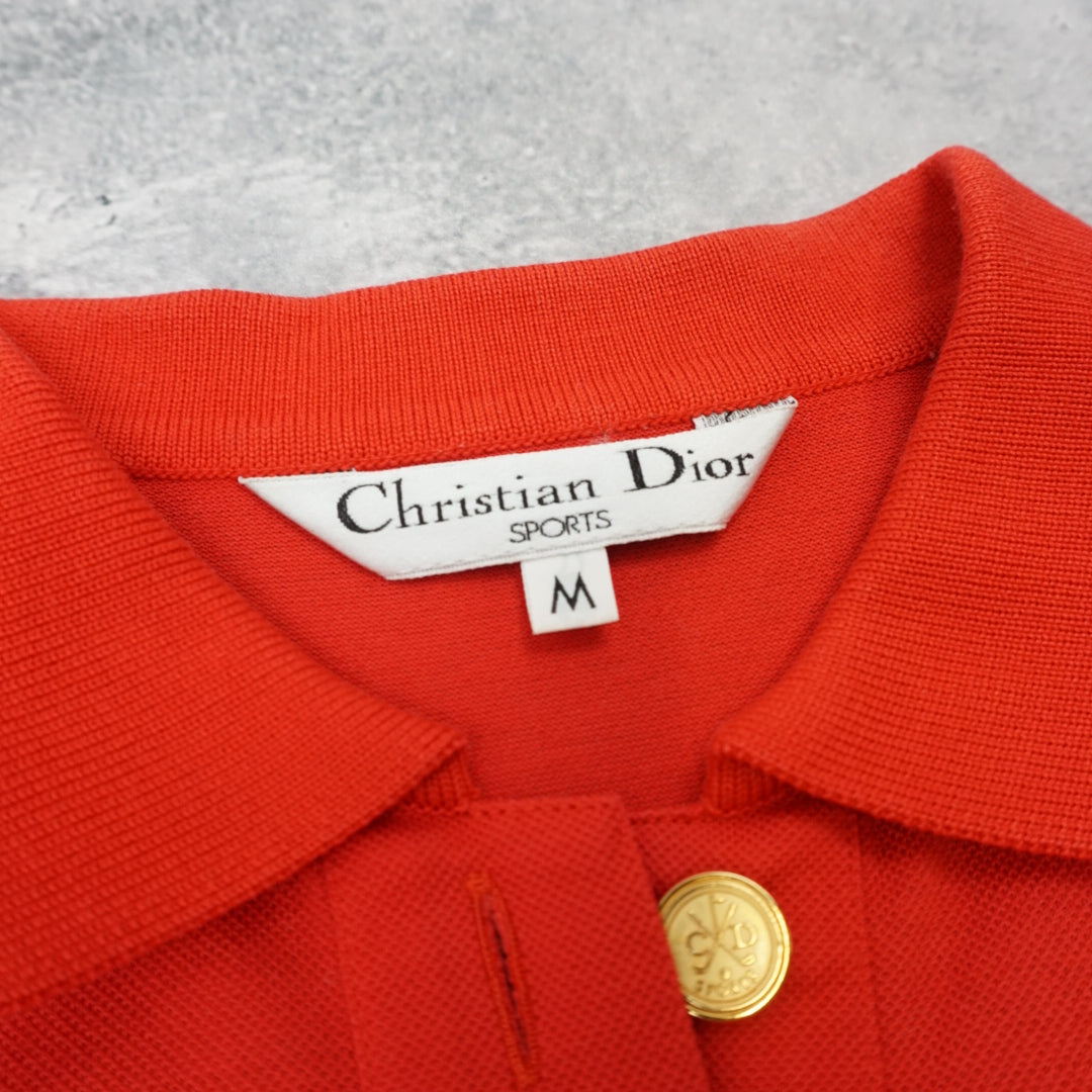 90s Christian Dior Sports Embroidered Golf Polo