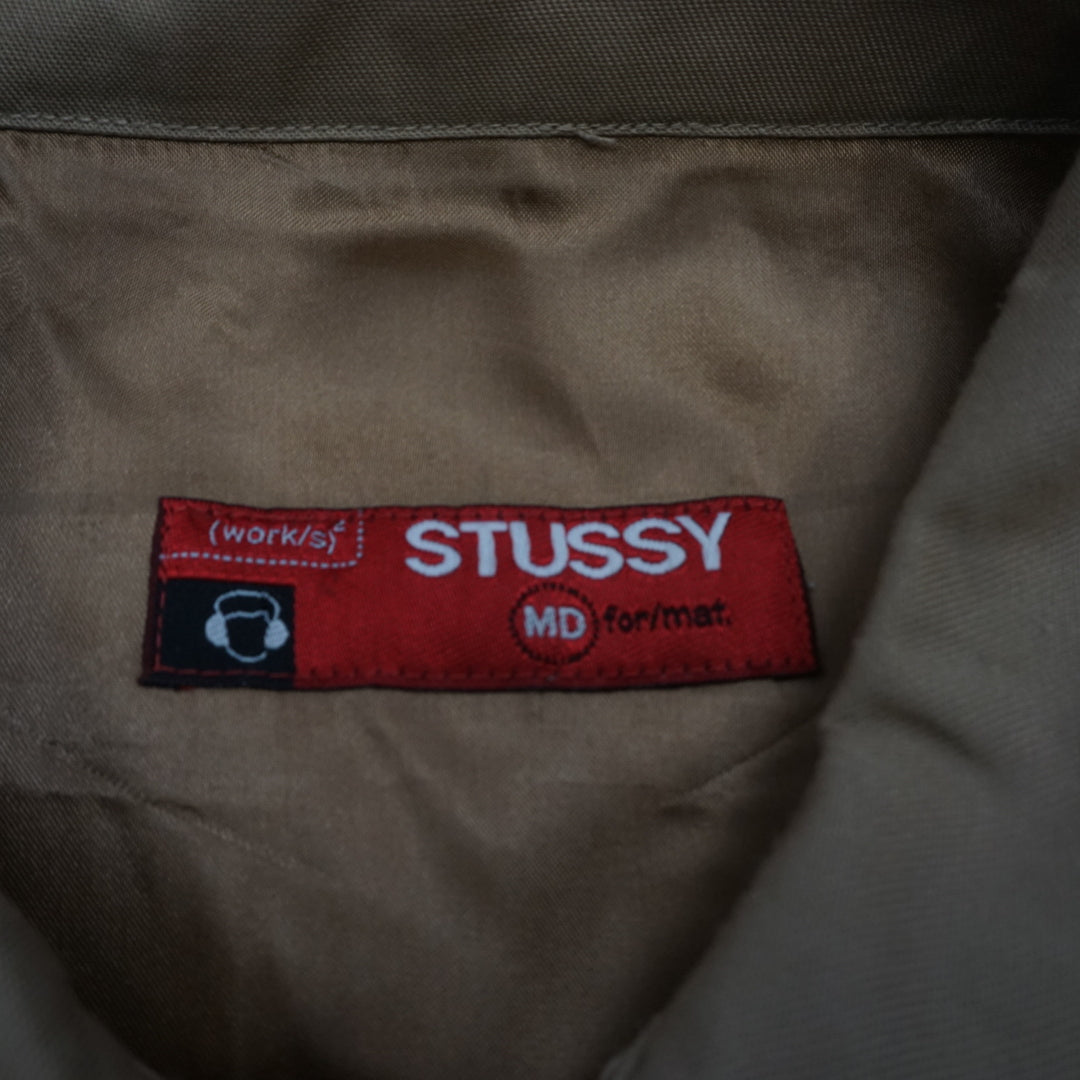 2000s Stussy Work Zip Harrington Jacket