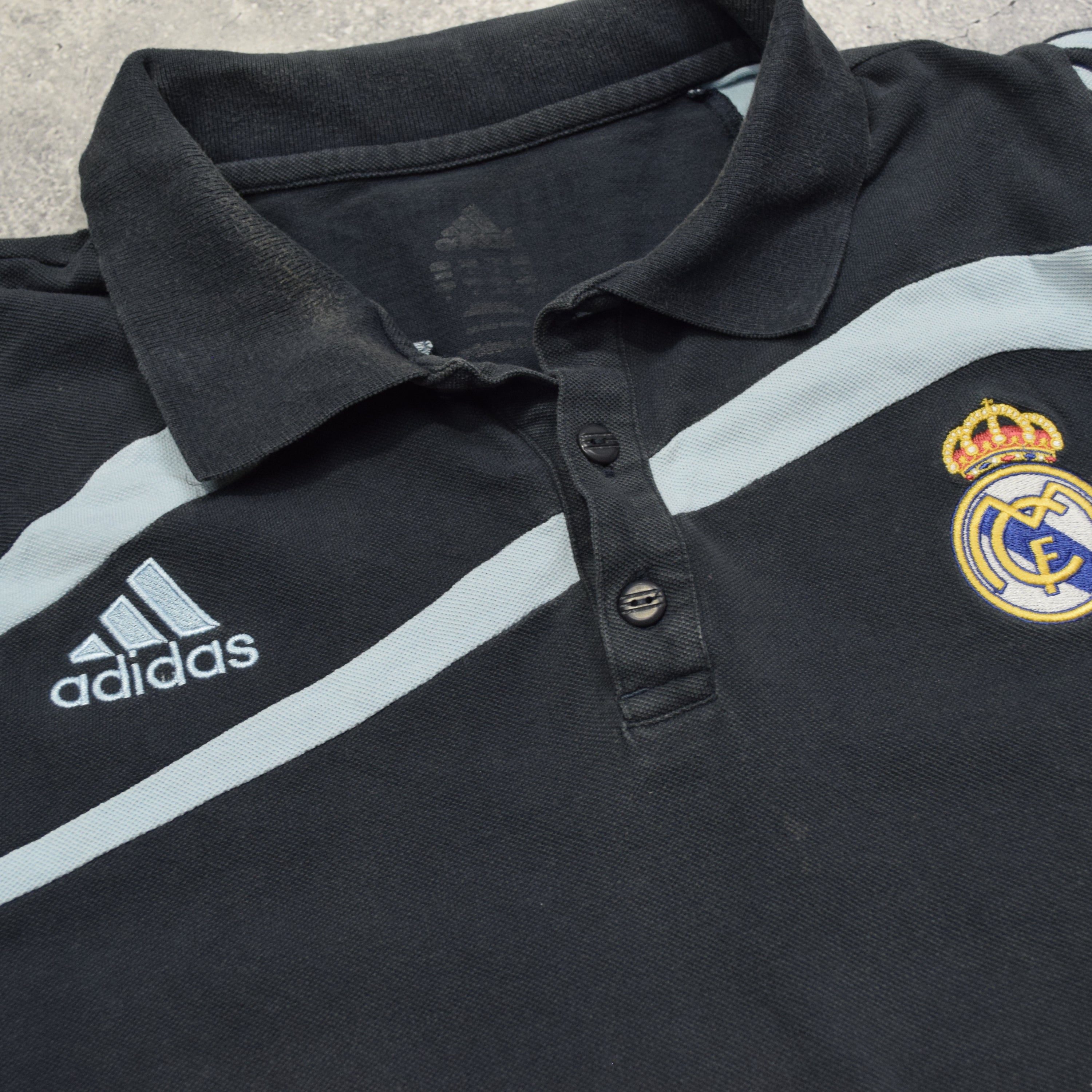 2000s Adidas Real Madrid Polo