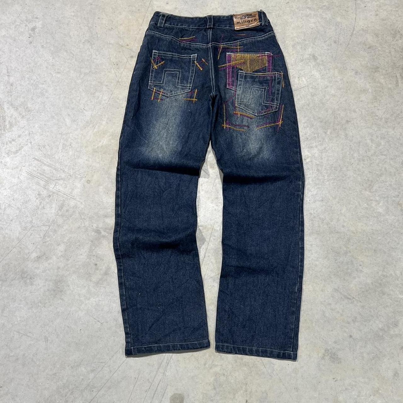2000s Patchwork Jeans