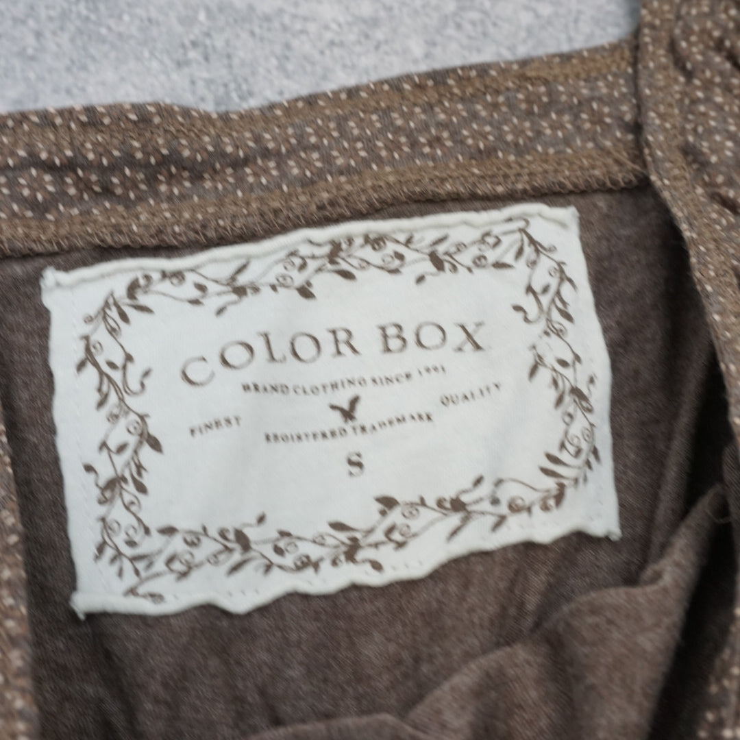 2000s Color Box Square Neck Empire Waist Top
