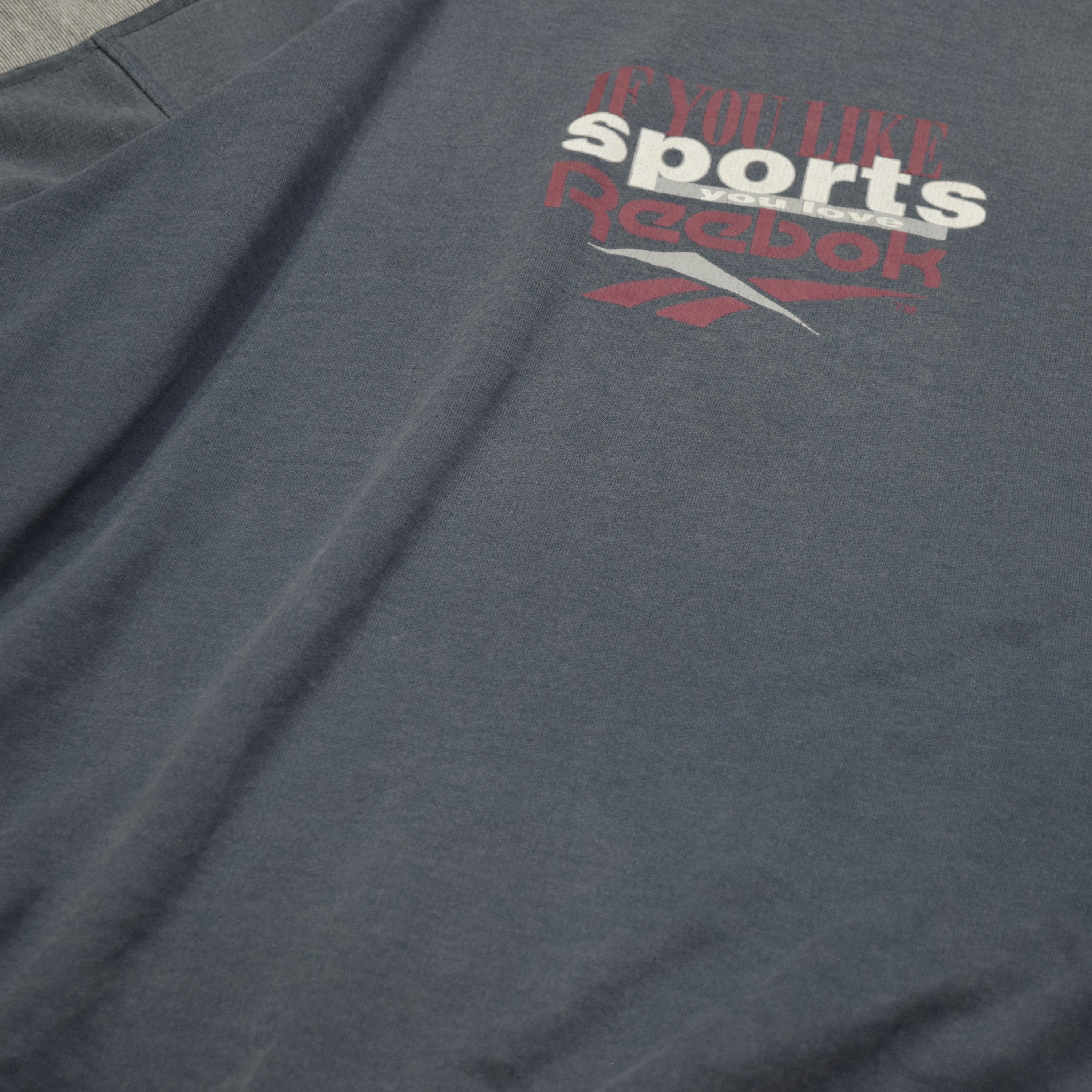 2000s Reebok Sports Graphic Hoodie