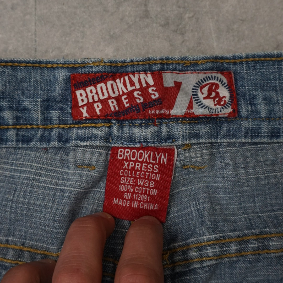 2000s Brooklyn Express Cargo Shorts