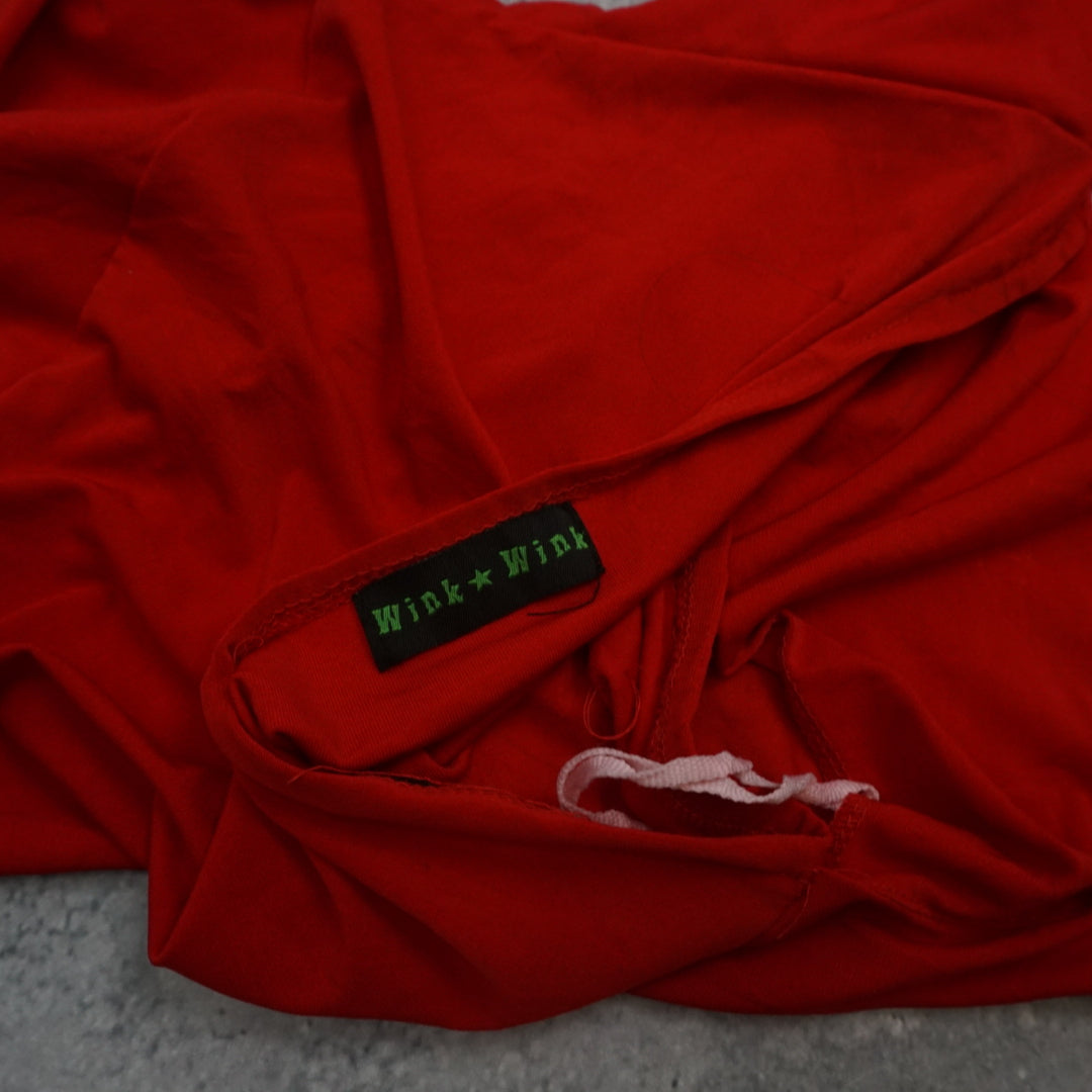 2000s Wink Wink Halterneck Top