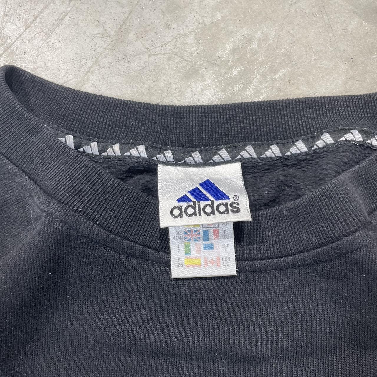 90s Adidas Oversized Crewneck