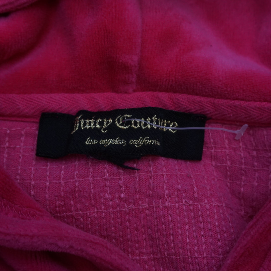 2000s Juicy Couture Velour Sequin Hoodie
