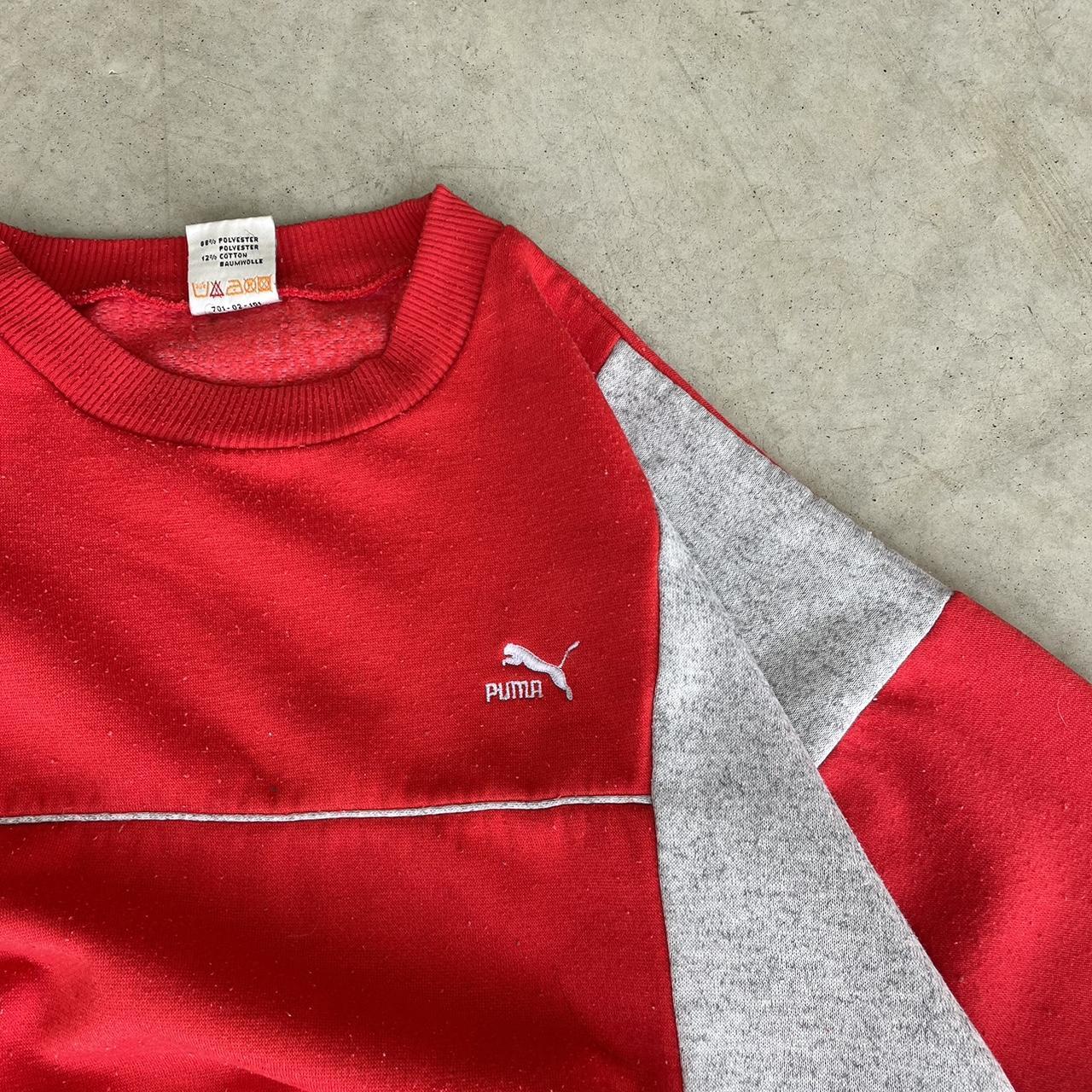 2000s Puma Color Block Crewneck