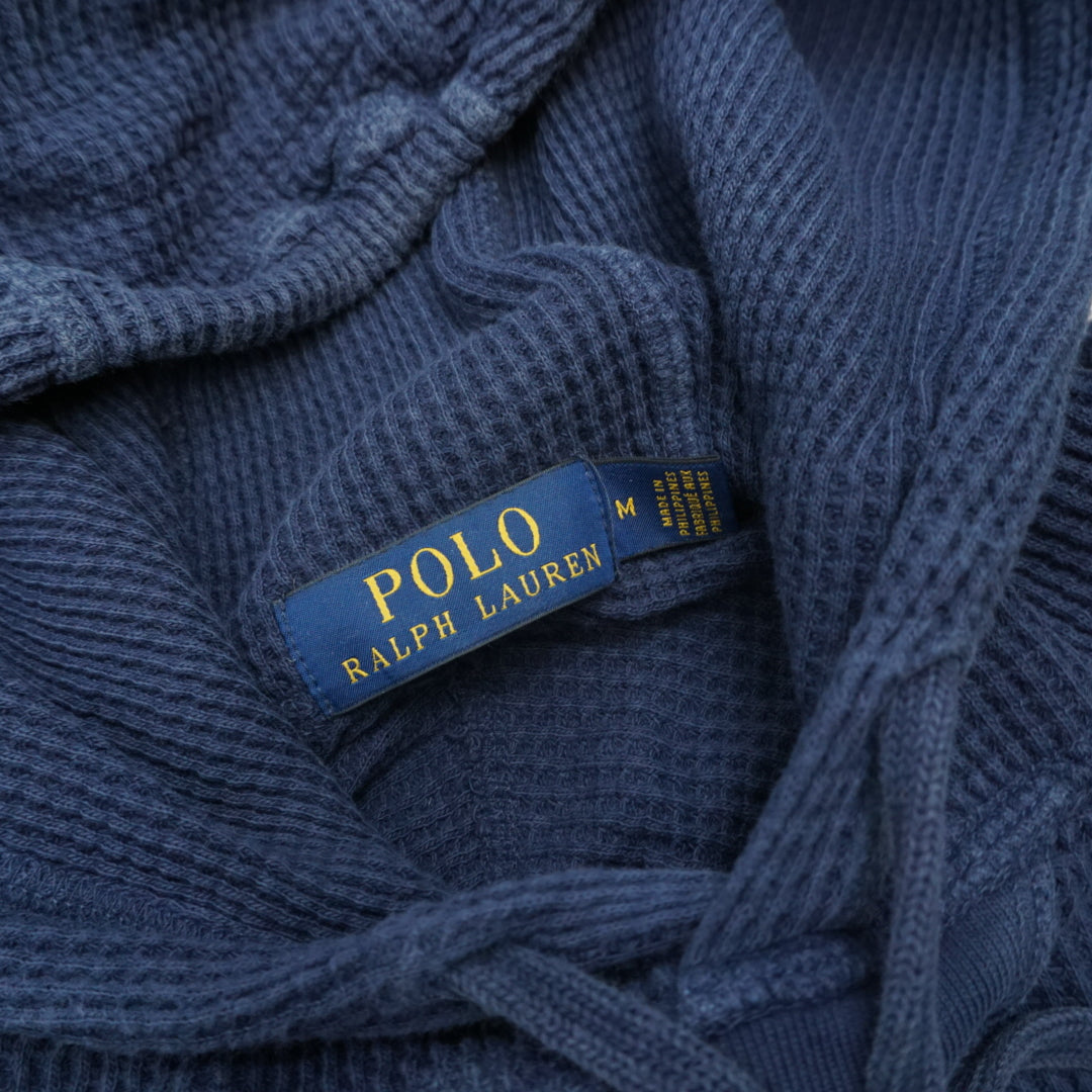 2000s Polo Ralph Lauren Waffle Knit Hoodie