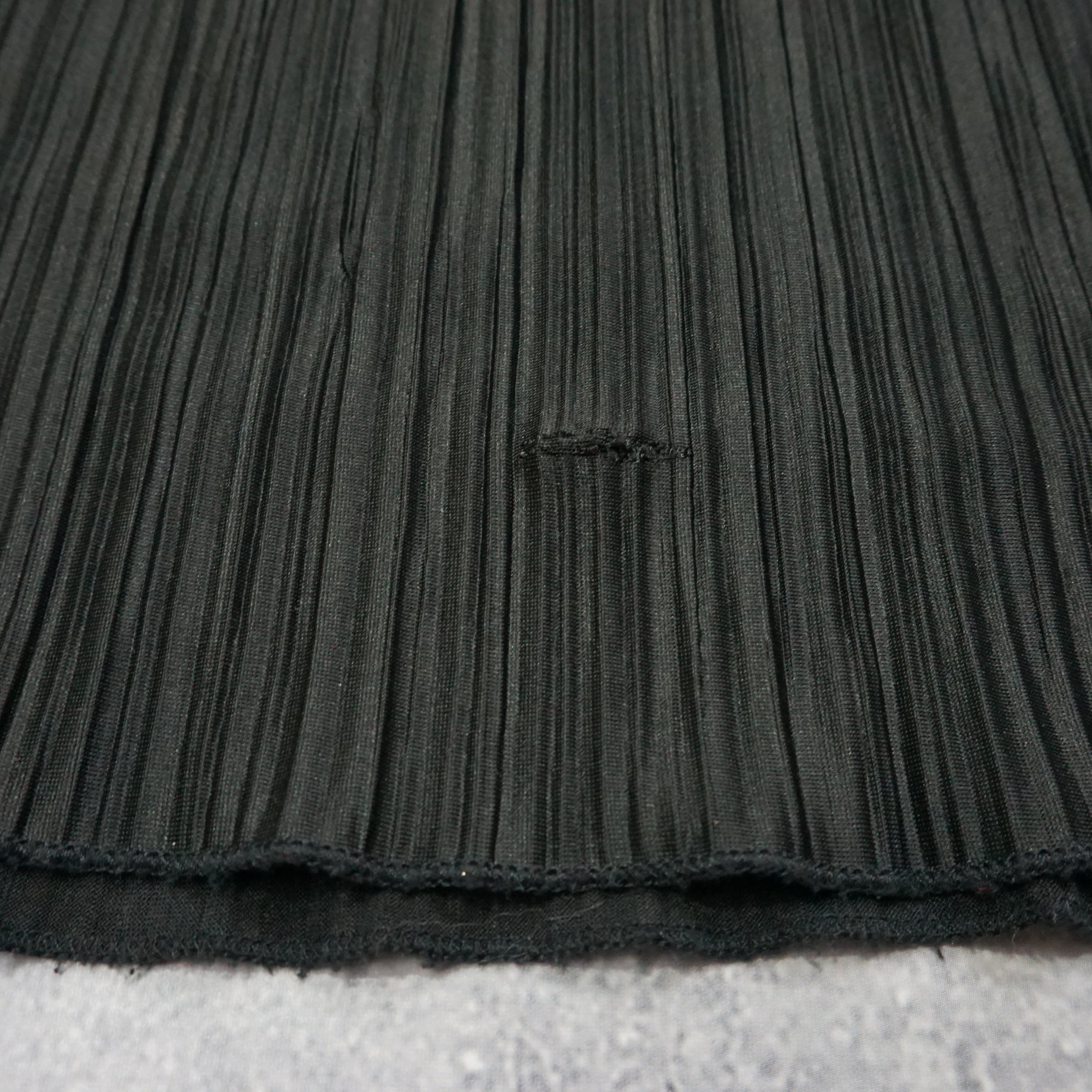 Charcoal Maxi Pleated Skirt