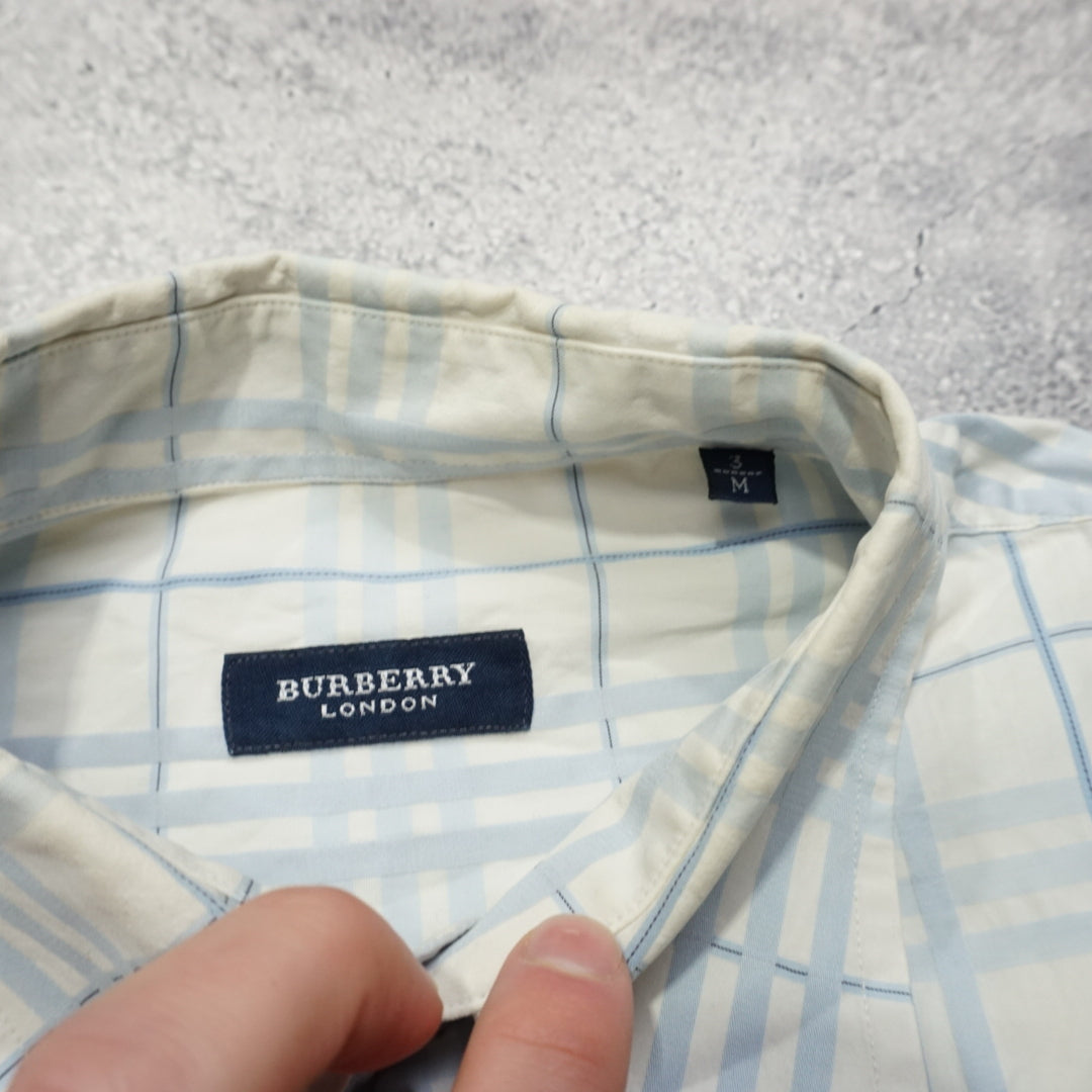 Burberry Plaid Button Up