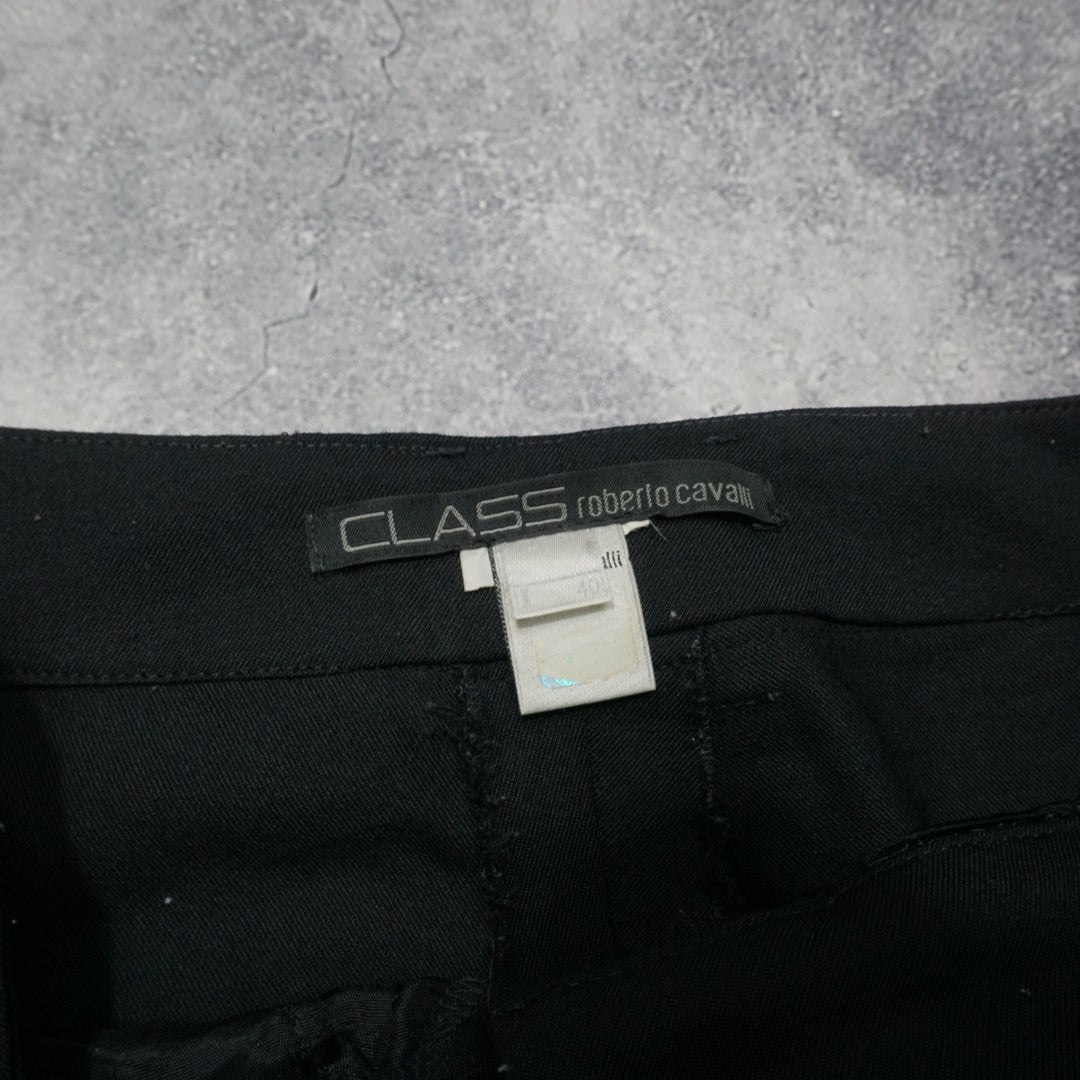 2000s Class Roberto Cavalli Piped Pants