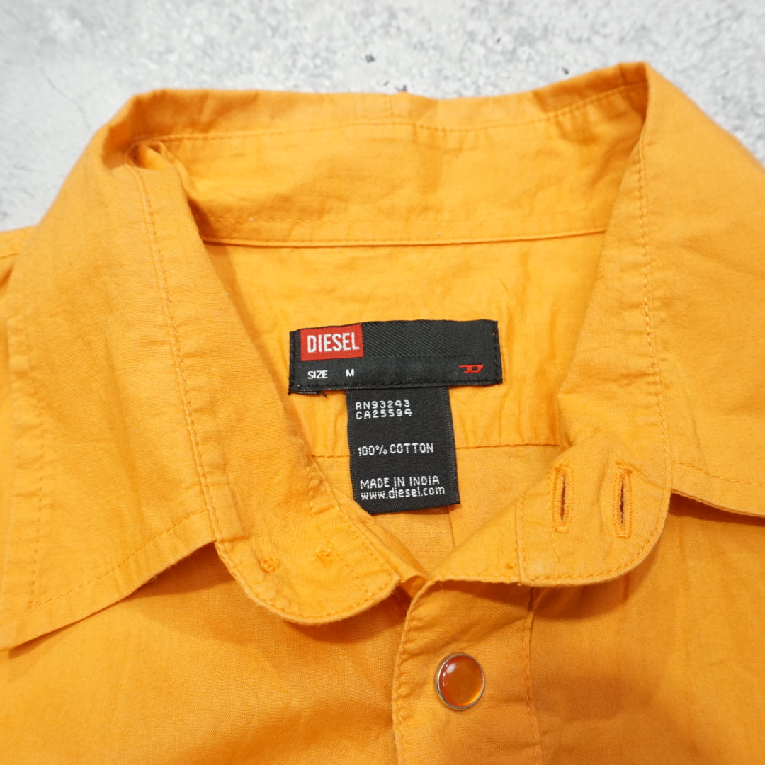 2000s Diesel Embroidered Button Up