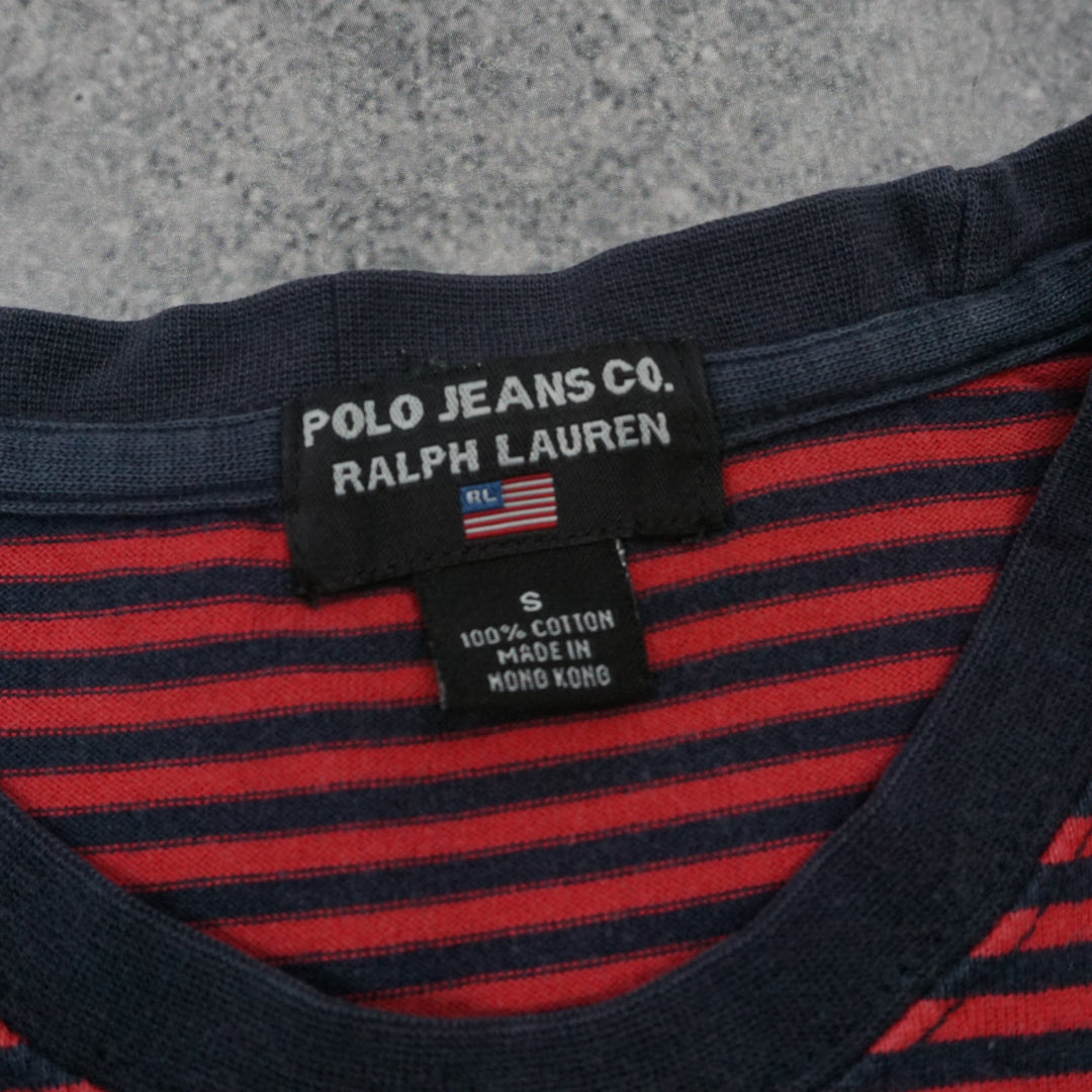 90s Polo Jeans Co. Ralph Lauren Striped Tank Top Top