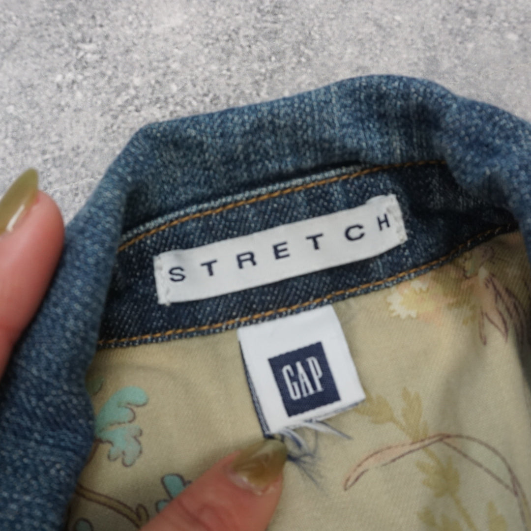 2000s Gap Stretch Denim Jacket