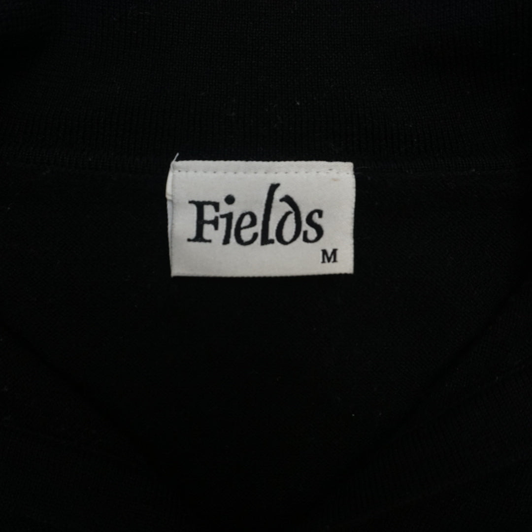 Fields Black Cropped Knit