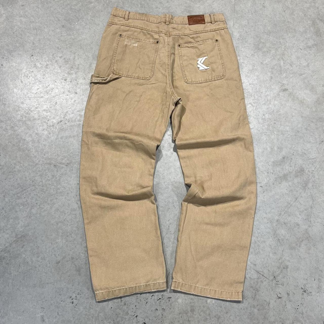2000s Karl Kani Painted Jeans Cargo