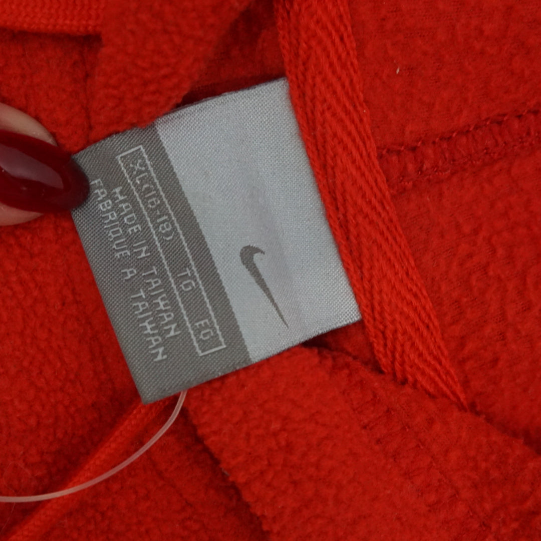 2000s Nike Fleece Side Stripe Hoodie