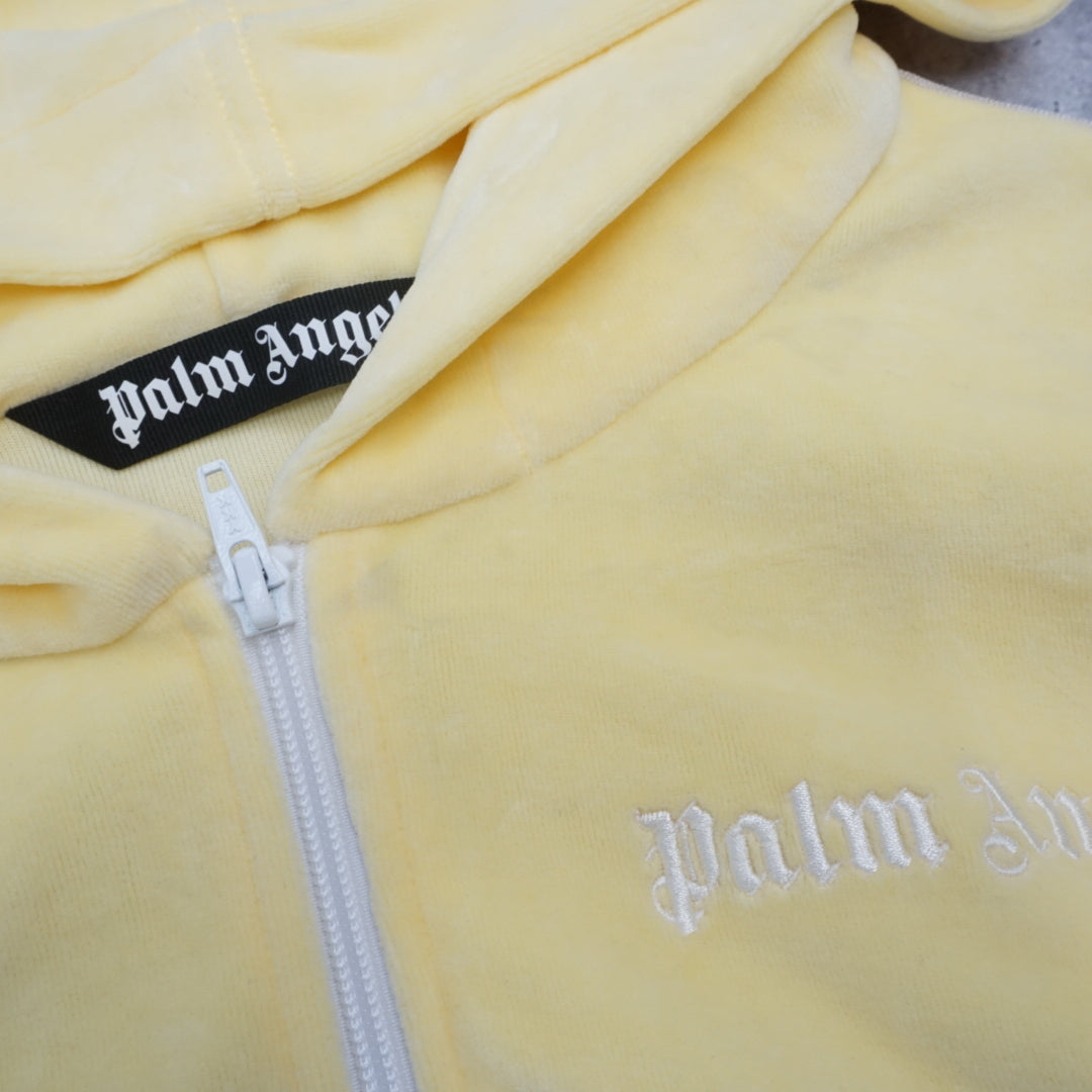 Palm Angels Oversized Cropped Hoodie