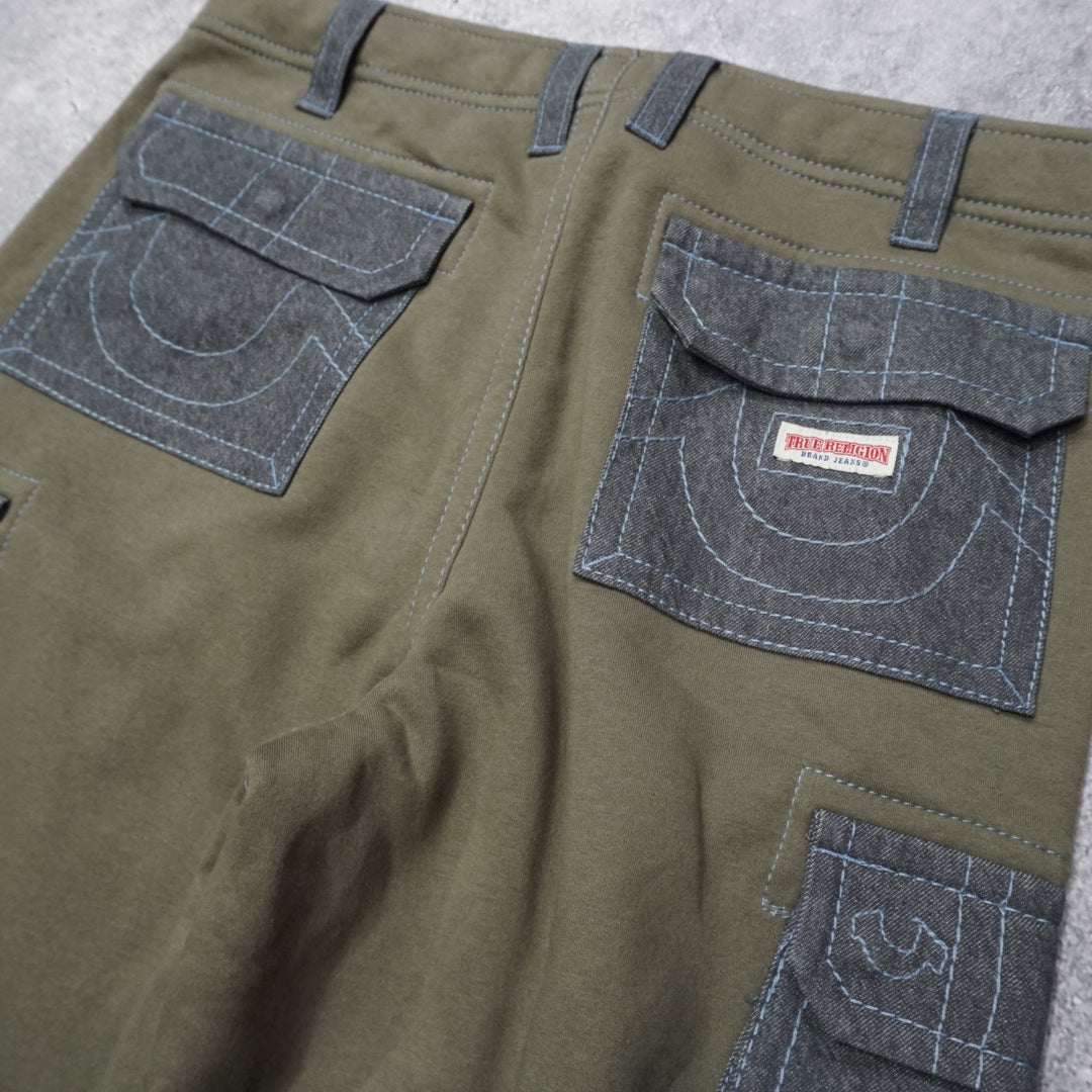 True Religion Cargo Sweatpants