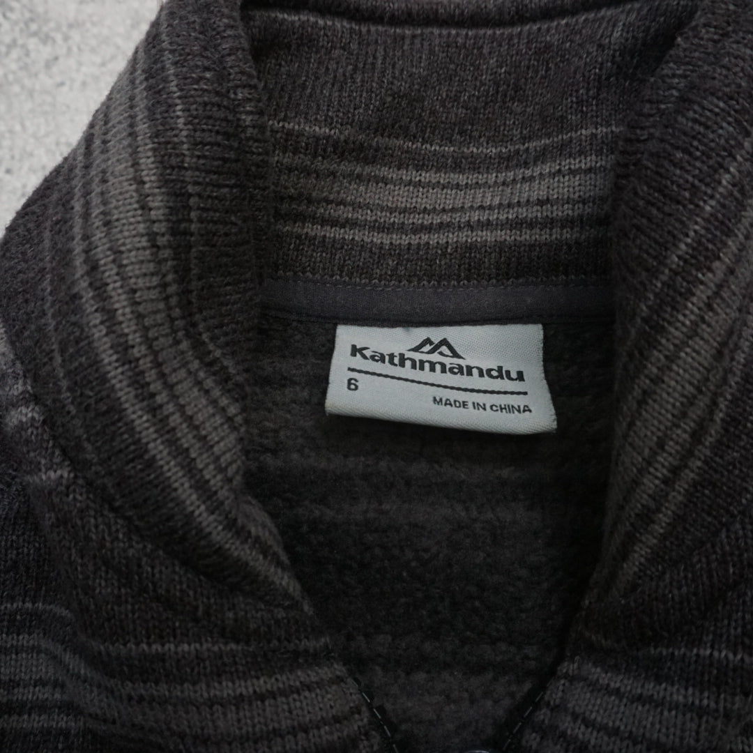 Kathmandu Striped Fleece Zip Up