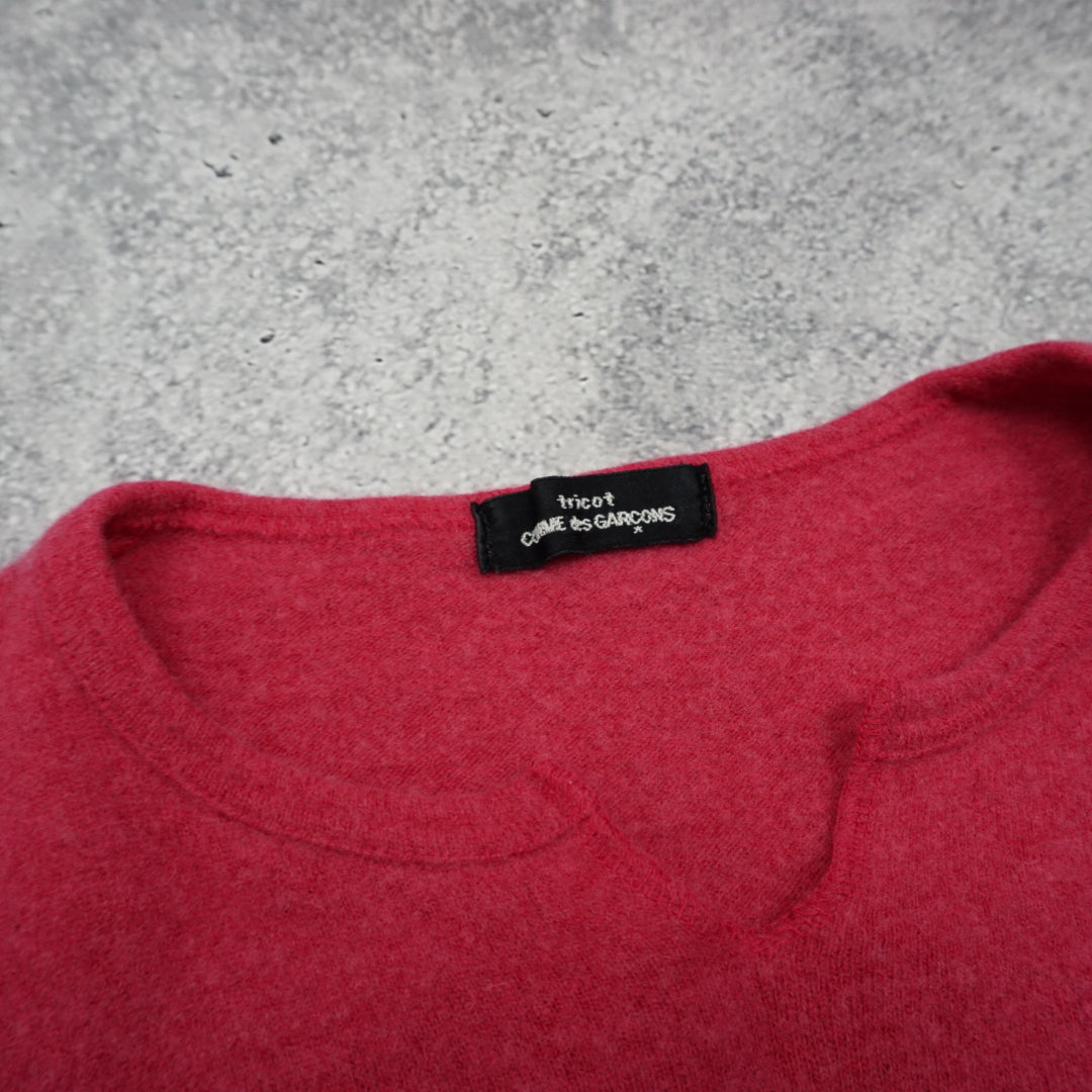 Comme Des Garcons Tricot Openwork Sleeve Knit