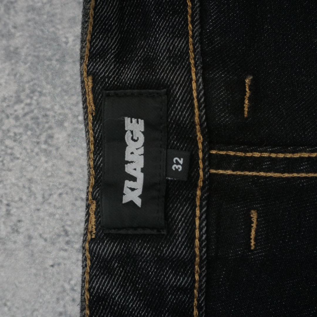 2000s Xlarge Cargo Denim Skirt