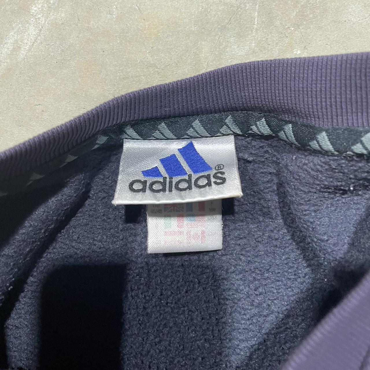 90s Adidas Oversized Crewneck