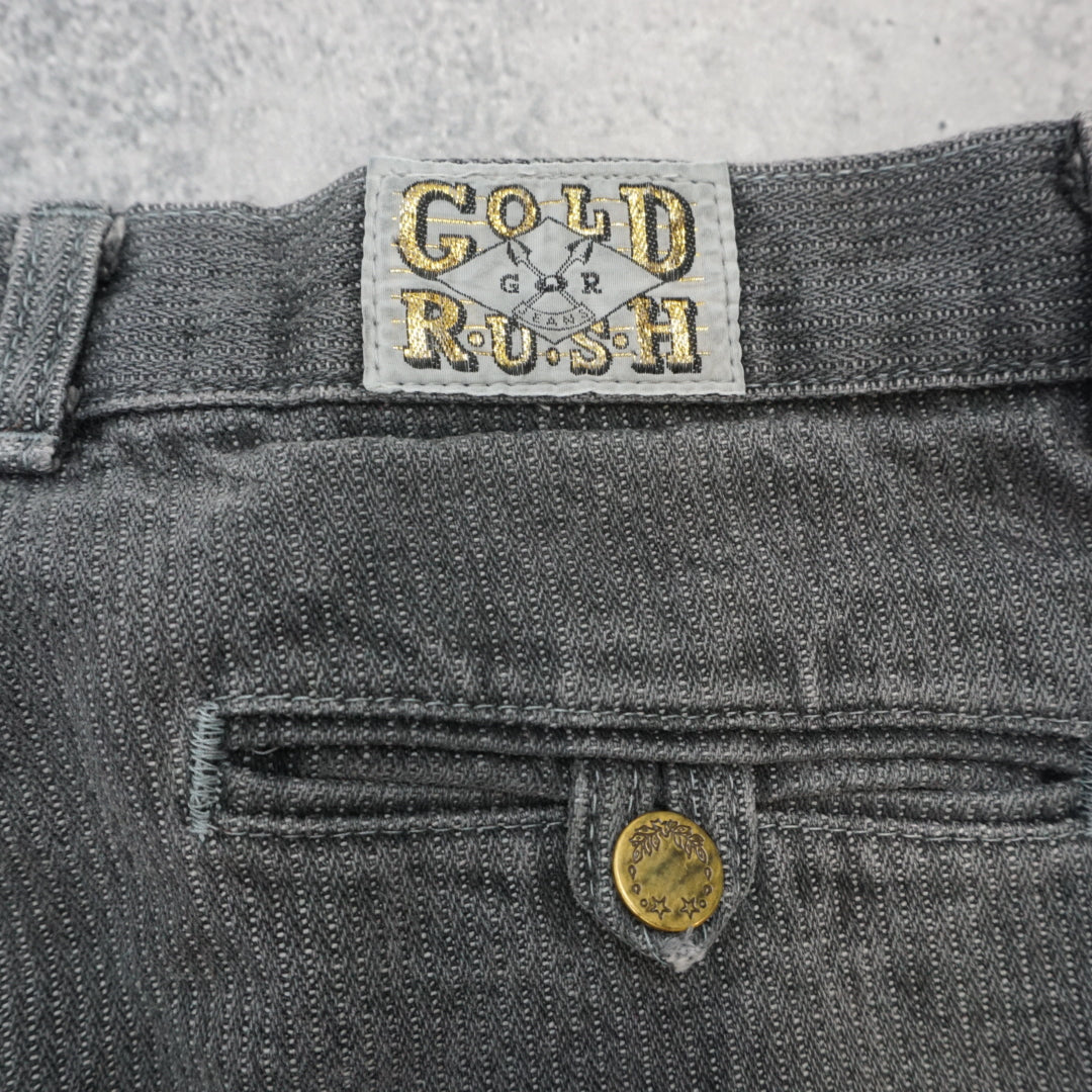 90s Gold Rush Baggy Pants