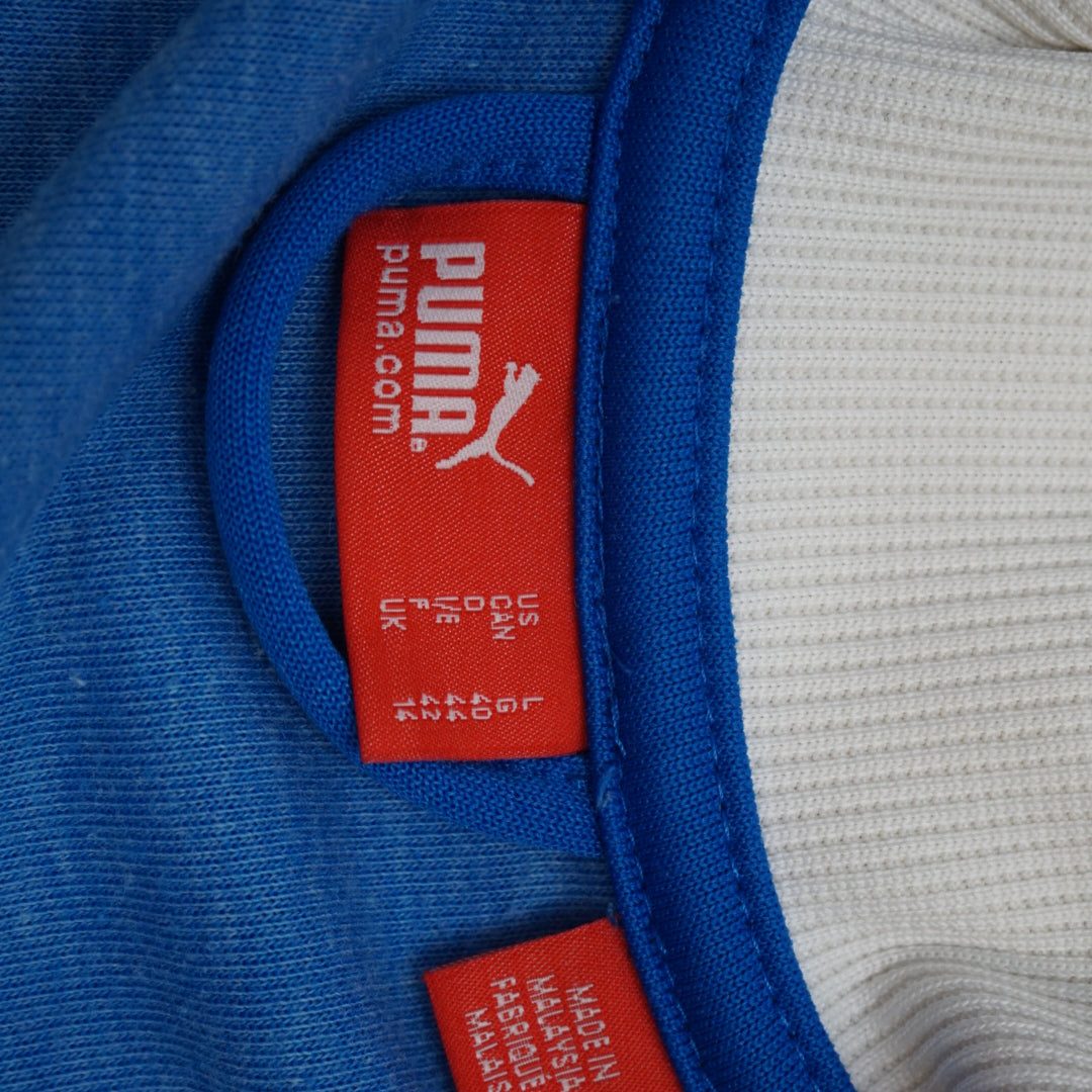 2000s Puma Colour Block Spellout Track Jacket
