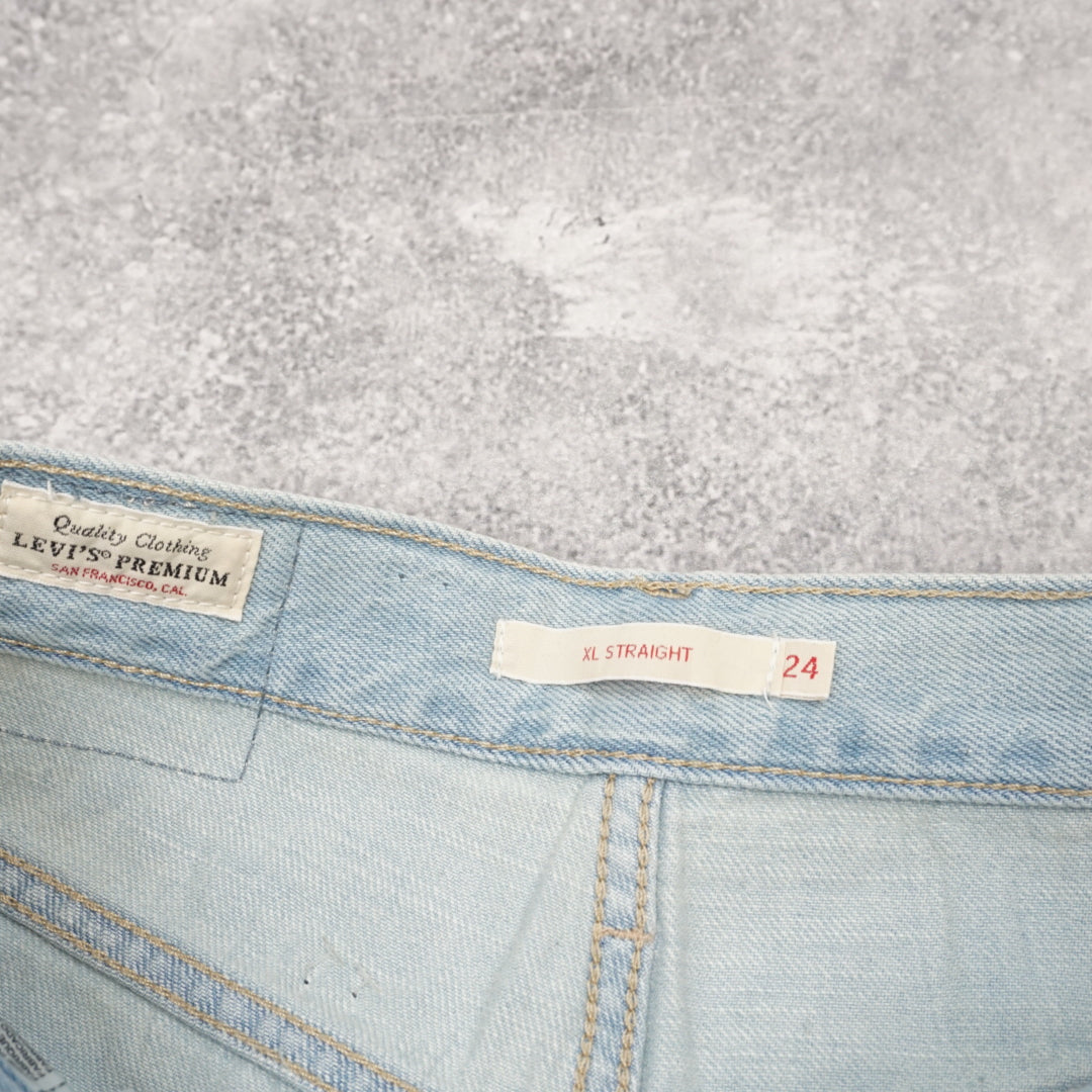 Levi's Straight Wide Leg Jeans