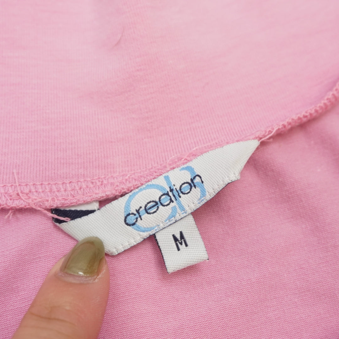 2000s Creation Fitted Button Detail Top