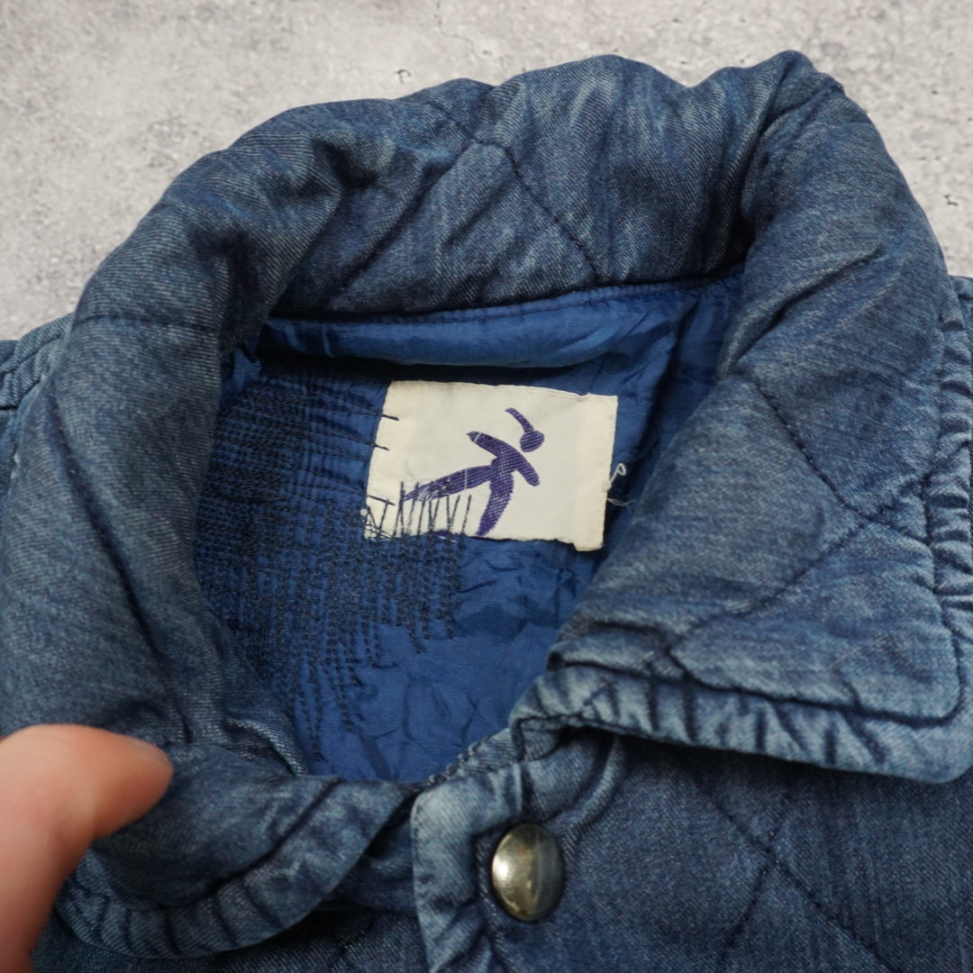 90s Hai Sporting Gear Quilted Chore Jacket