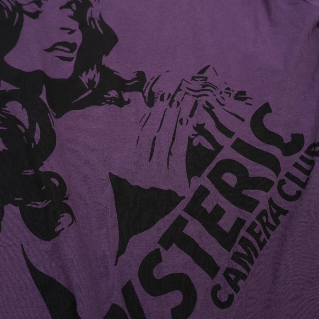 2000s Hysteric Glamour Camera Club Graphic Layered T-Shirt