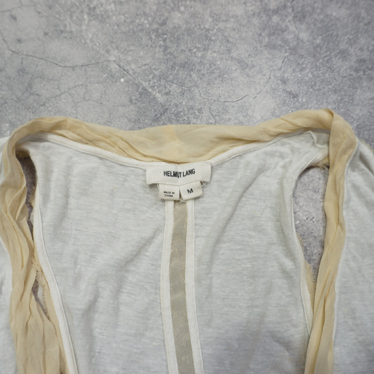 Helmut Lang Sheer Tank Top