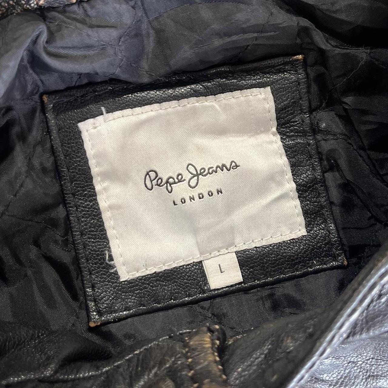2000s Pepe London Quilted Leather Jacket