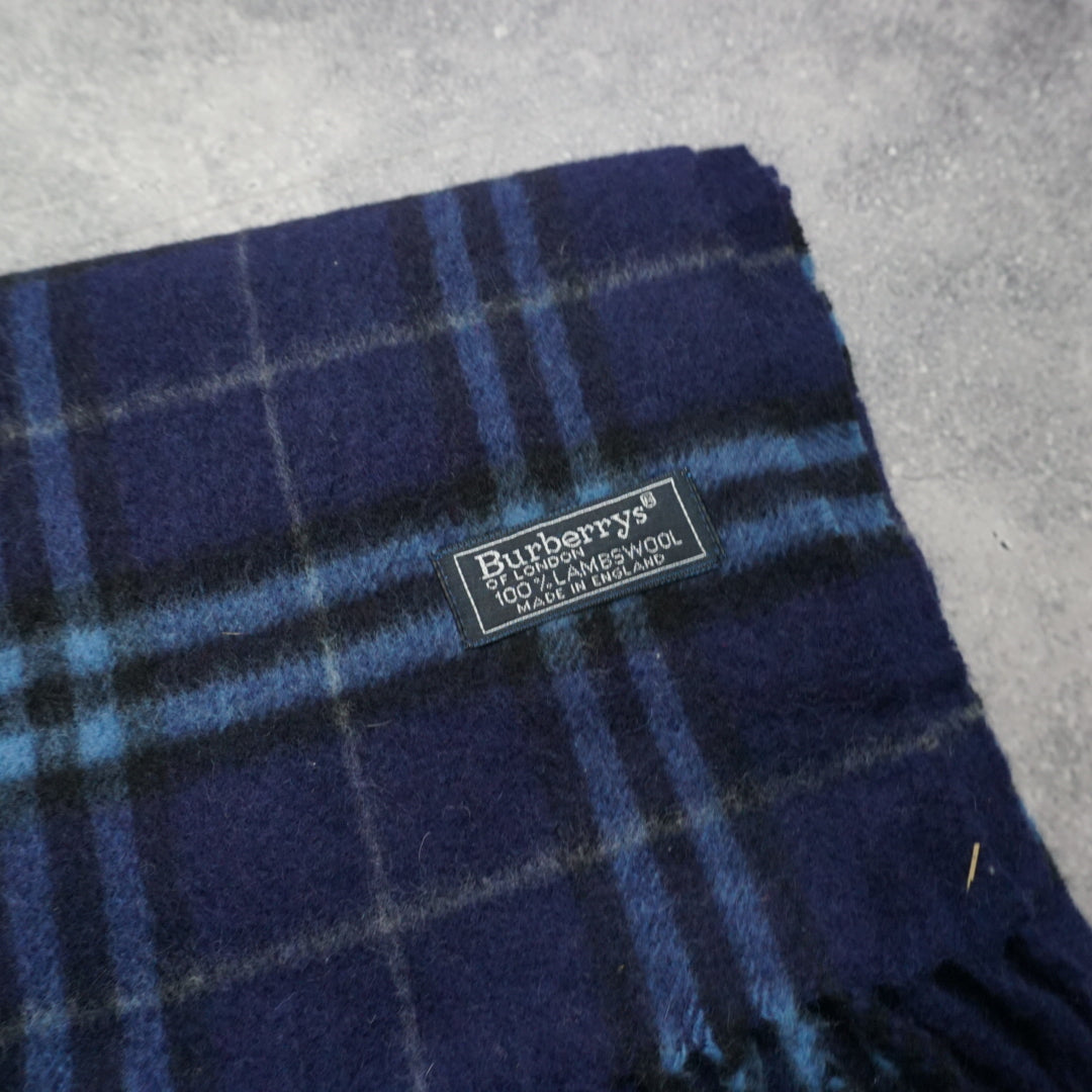 90s Burberry's Wool Scarf